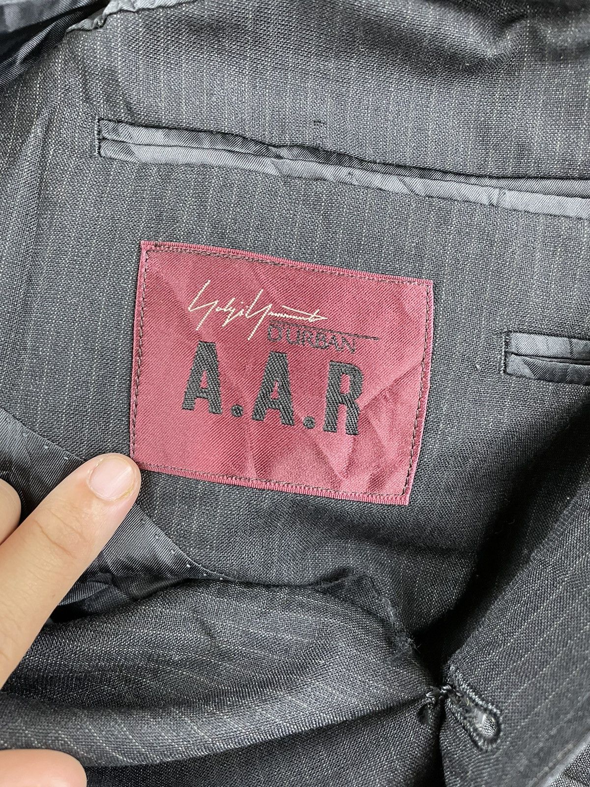 Yohji Yamamoto Vintage Yohji Yamamoto Signature X A.A.R D’urban Blazer Size US M / EU 48-50 / 2 - 5 Thumbnail