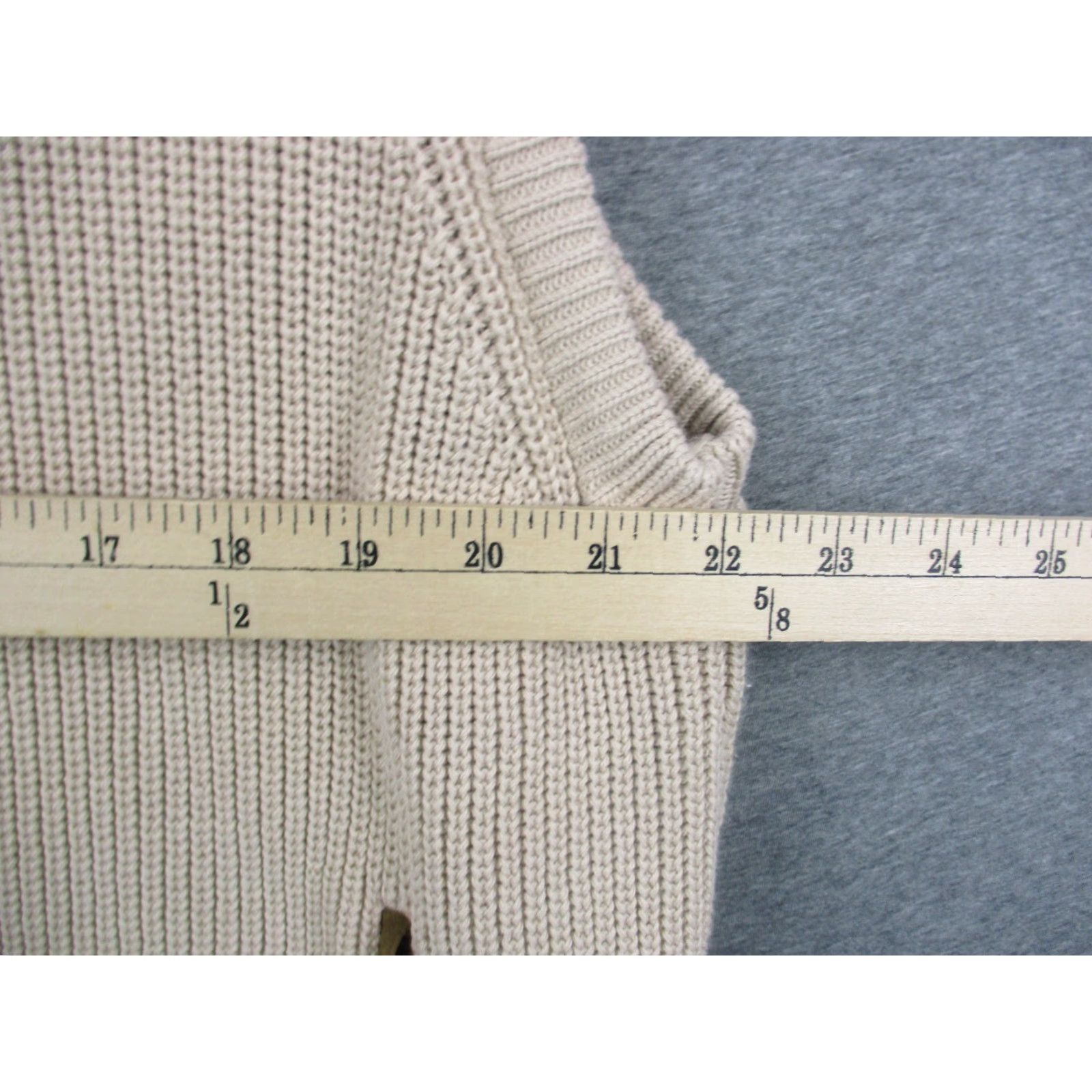 Orvis VINTAGE Orvis Vest Patches Large Beige Full Zip Sleeveless Size US L / EU 52-54 / 3 - 6 Thumbnail