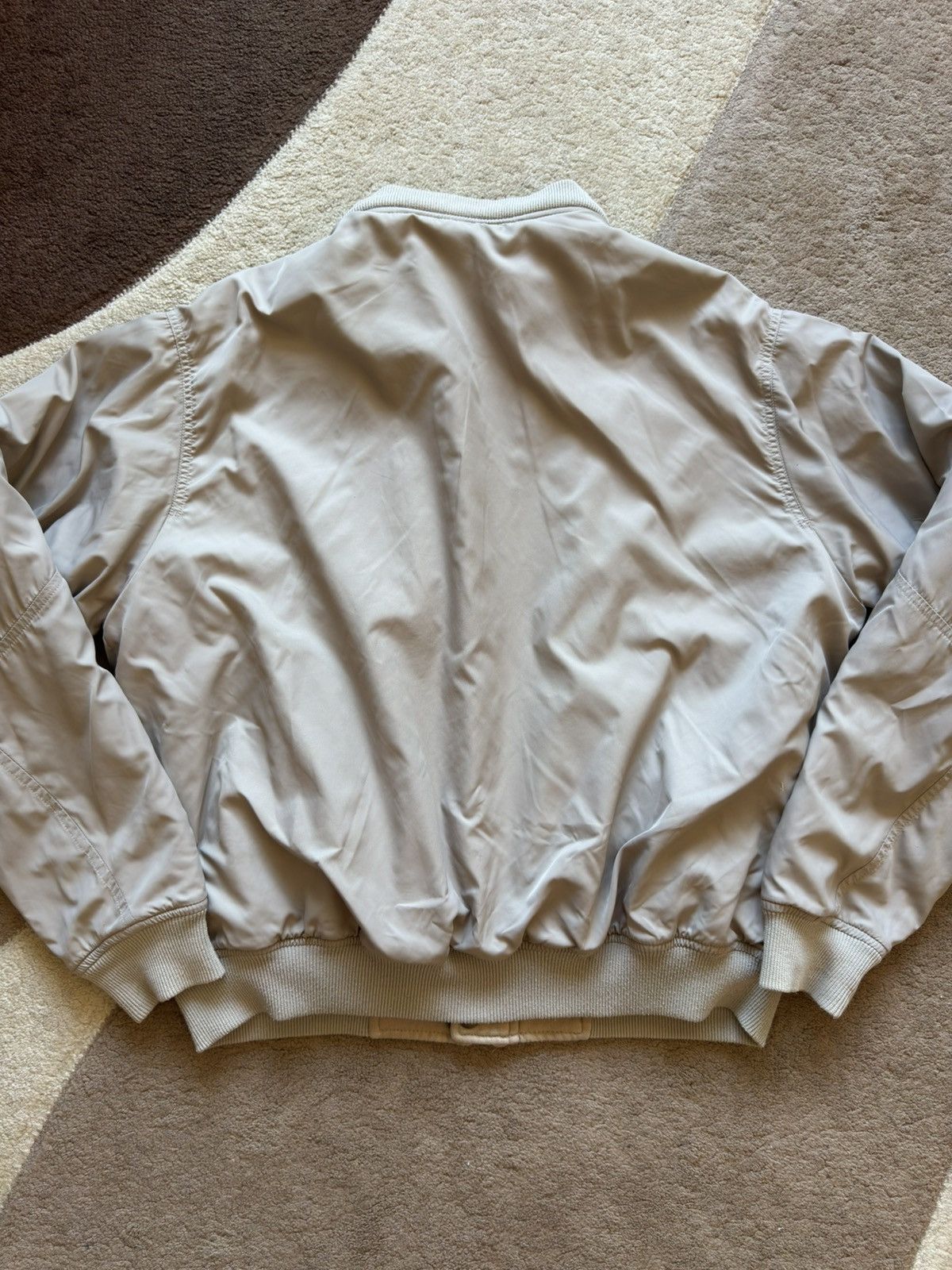 Nike Nike Vintage Bomber Jacket 2 in 1 Reversible Beige Boxy Size US M / EU 48-50 / 2 - 10 Thumbnail