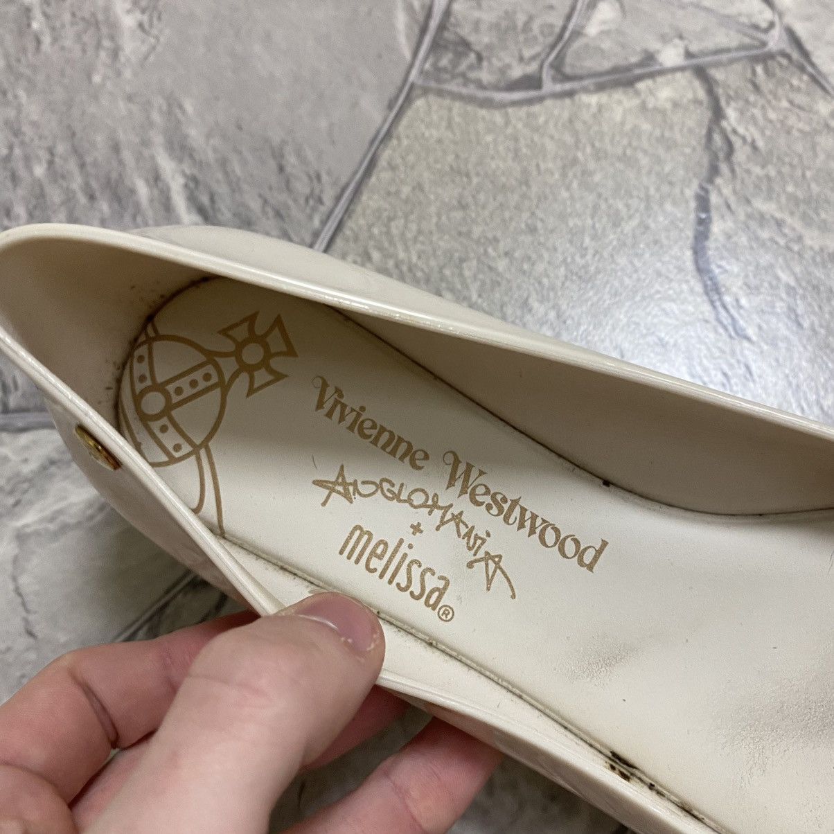 Melissa × Vivienne Westwood Vivienne Westwood Melissa Anglomania Ballet Flats Size US 9 / IT 39 - 4 Thumbnail