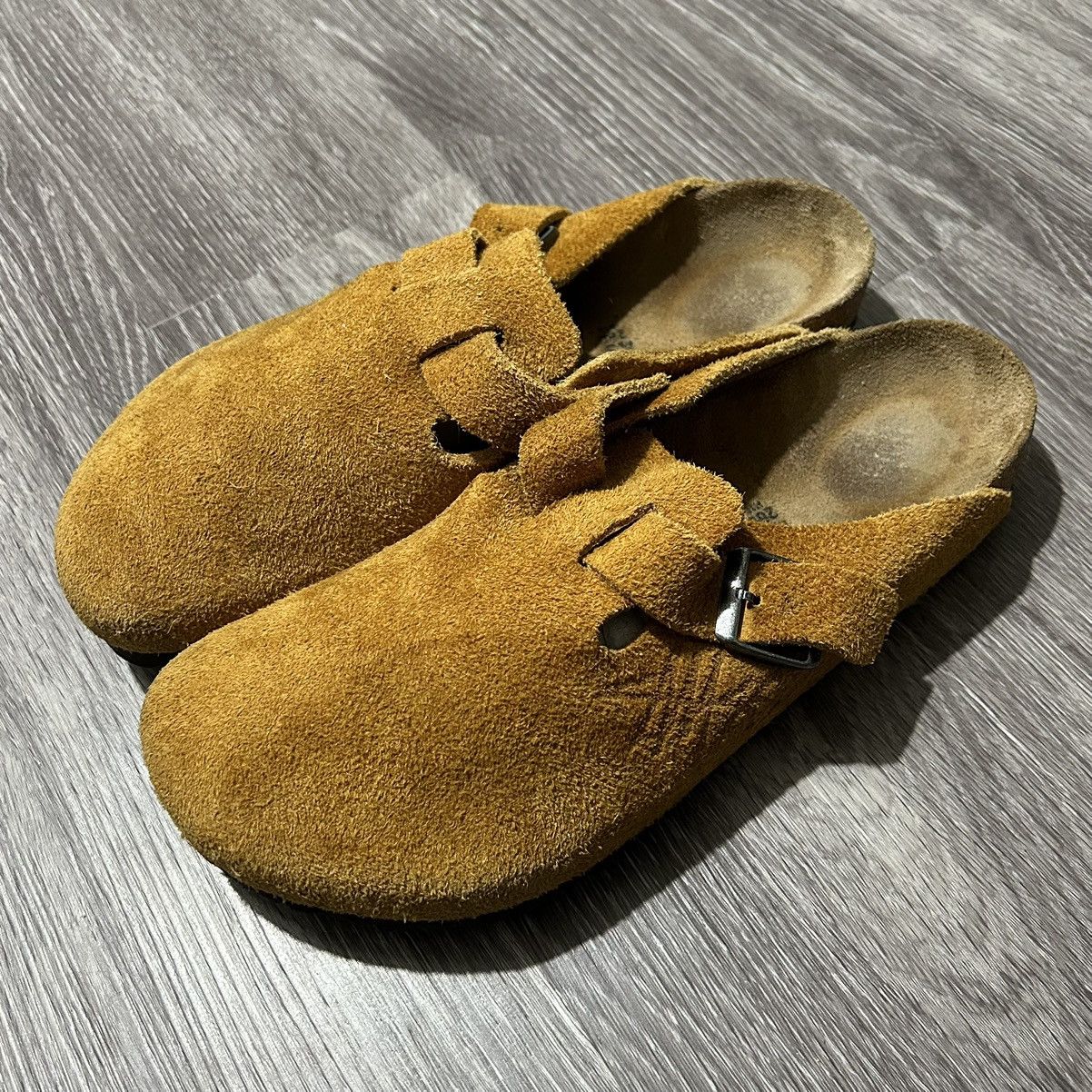 Birkenstock Boston Stussy | Grailed