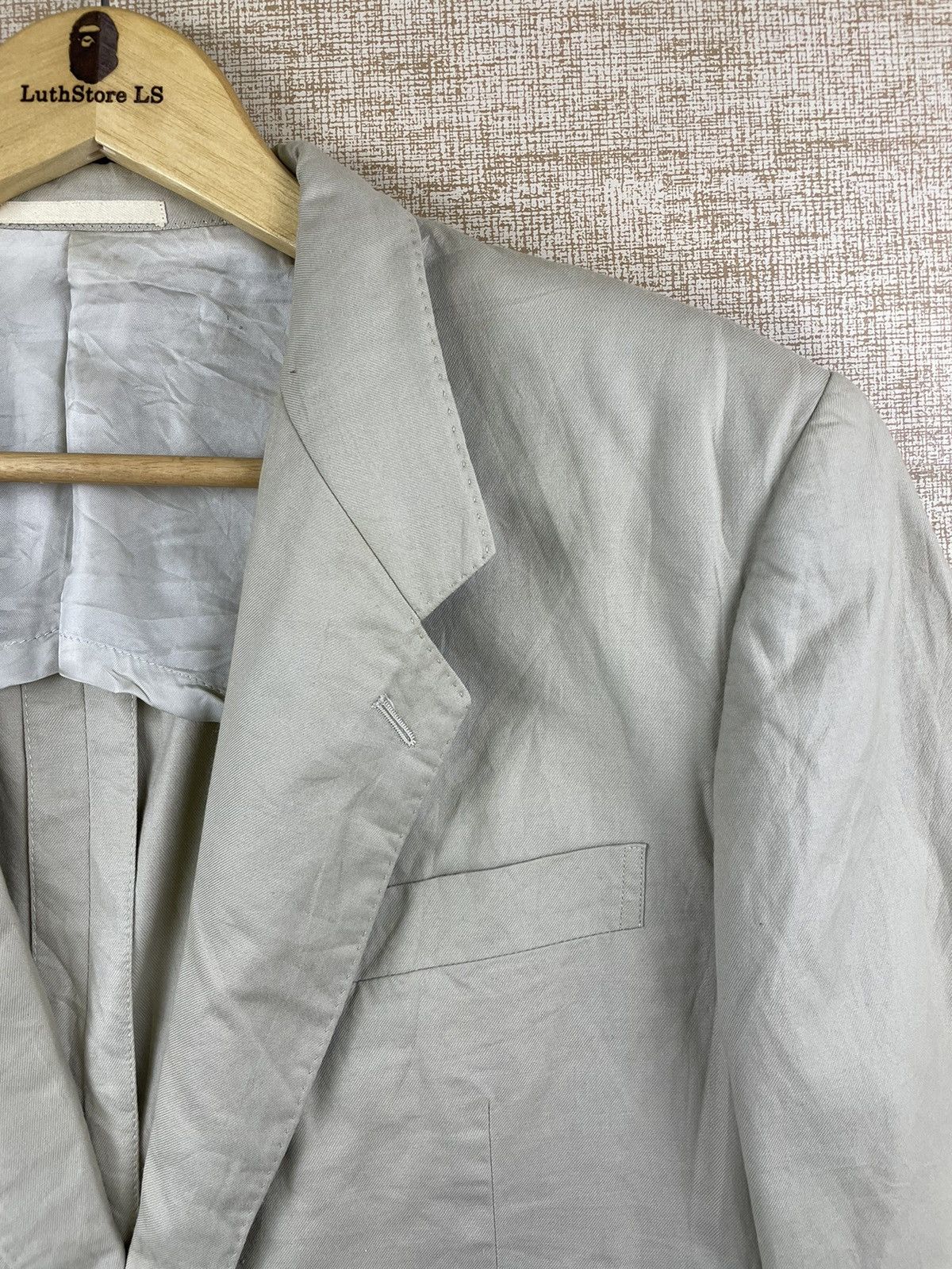 Vintage × Y's for Men × Yohji Yamamoto Vintage Yohji Yamamoto L.Q Y’s For Men Blazer Jacket Size US M / EU 48-50 / 2 - 10 Thumbnail