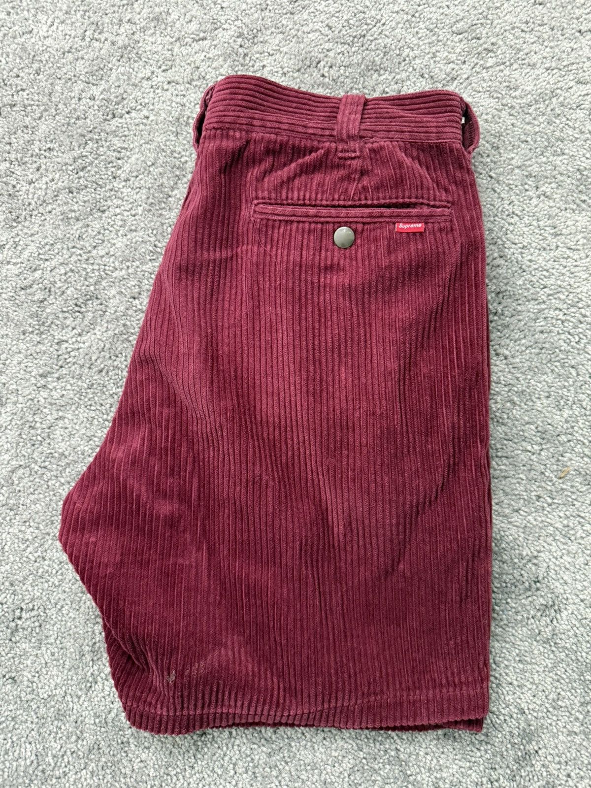 Supreme Wide Wale Corduroy Work Short Supreme Rope Corduroy