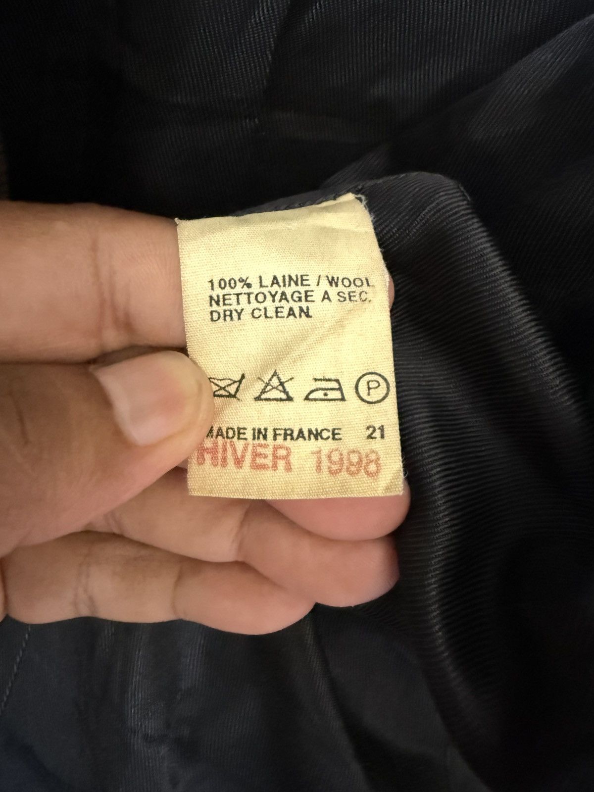 A.P.C. VINTAGE HIVER 1998 APC LONG COAT MADE IN FRANCE Size US S / EU 44-46 / 1 - 9 Thumbnail