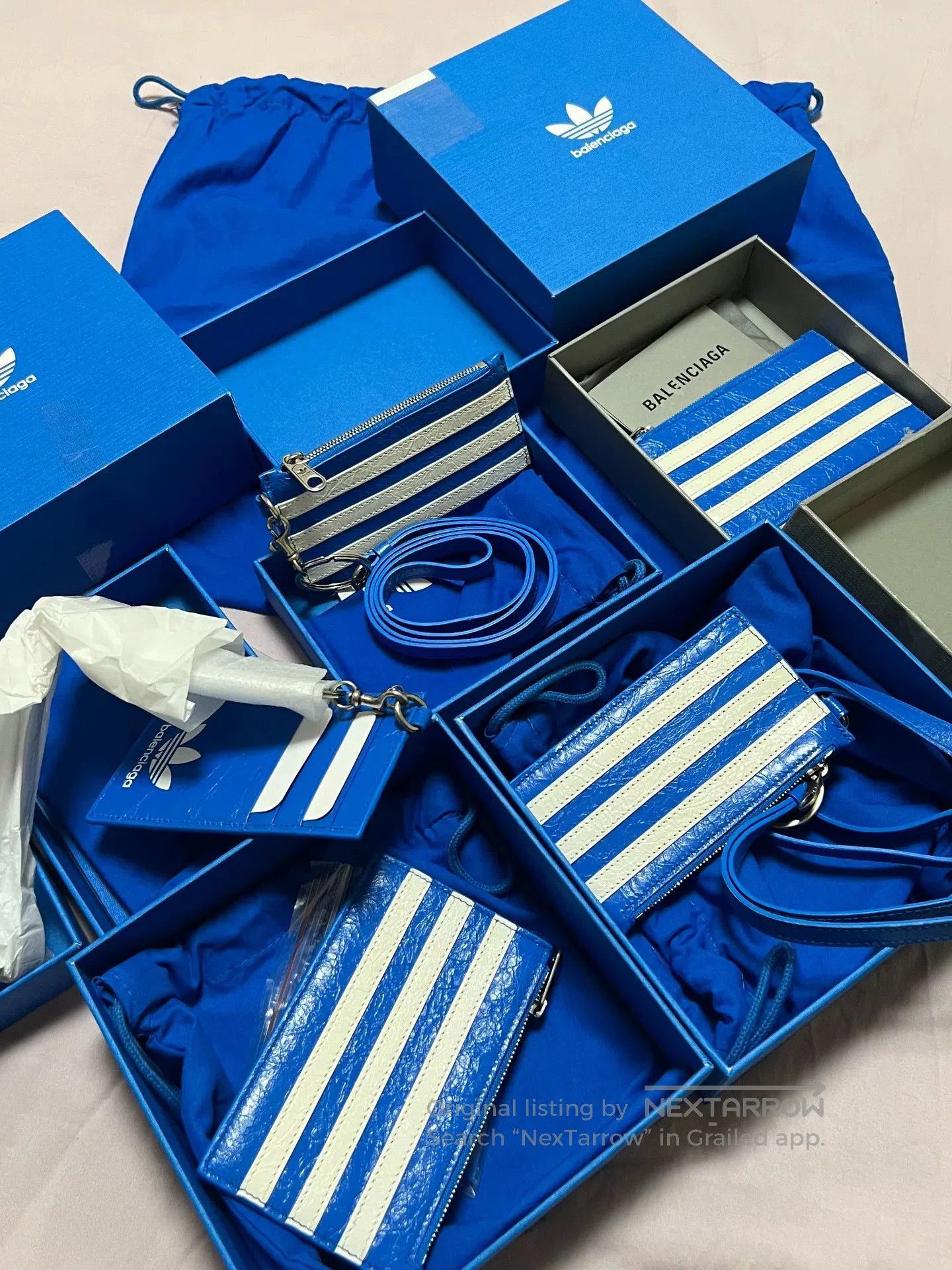 Balenciaga Balenciaga x Adidas Card Holder. Size ONE SIZE - 1 Thumbnail