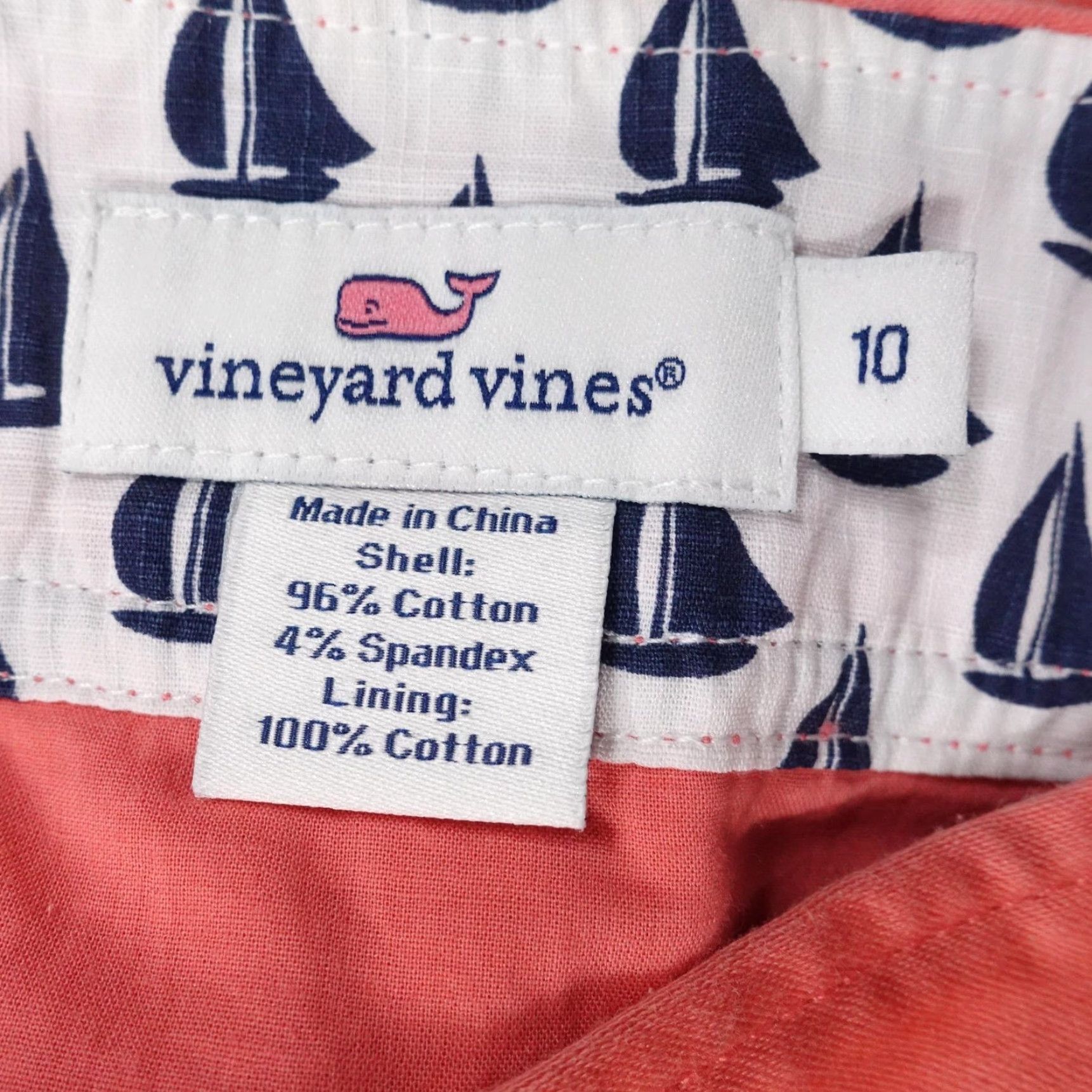 Vineyard Vines Vineyard Vines Skirt Womens 10 Pink Straight Pencil Short Pockets Size 32" / US 10 / IT 46 - 6 Thumbnail