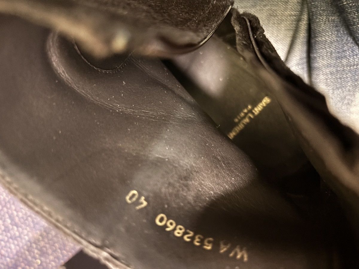 Anthony Vaccarello × Saint Laurent Paris Saint Laurent FW18 Lukas Boot Size US 6.5 / EU 39-40 - 3 Thumbnail