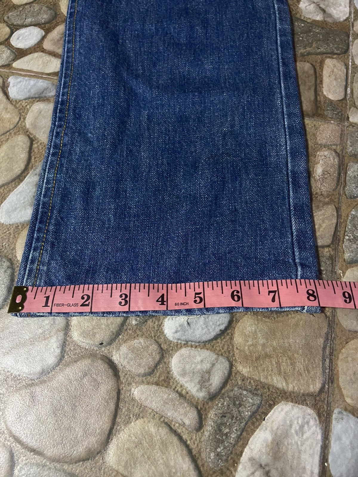 Hysteric Glamour × Japanese Brand 💥 RARE 💥 201295 home DITSETRESSED denim pants Size US 28 / EU 44 - 17 Thumbnail