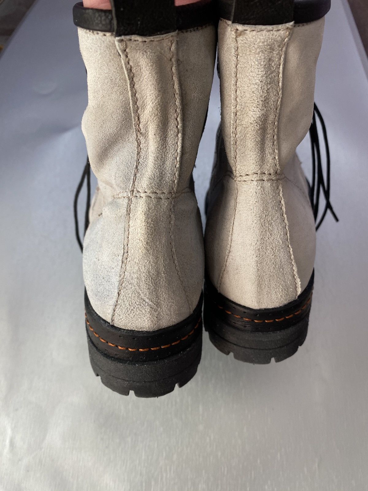 A.S.98 A.S.98 "Hubie" Cream/gray Womens Boots Size US 9.5 / IT 39.5 - 7 Thumbnail