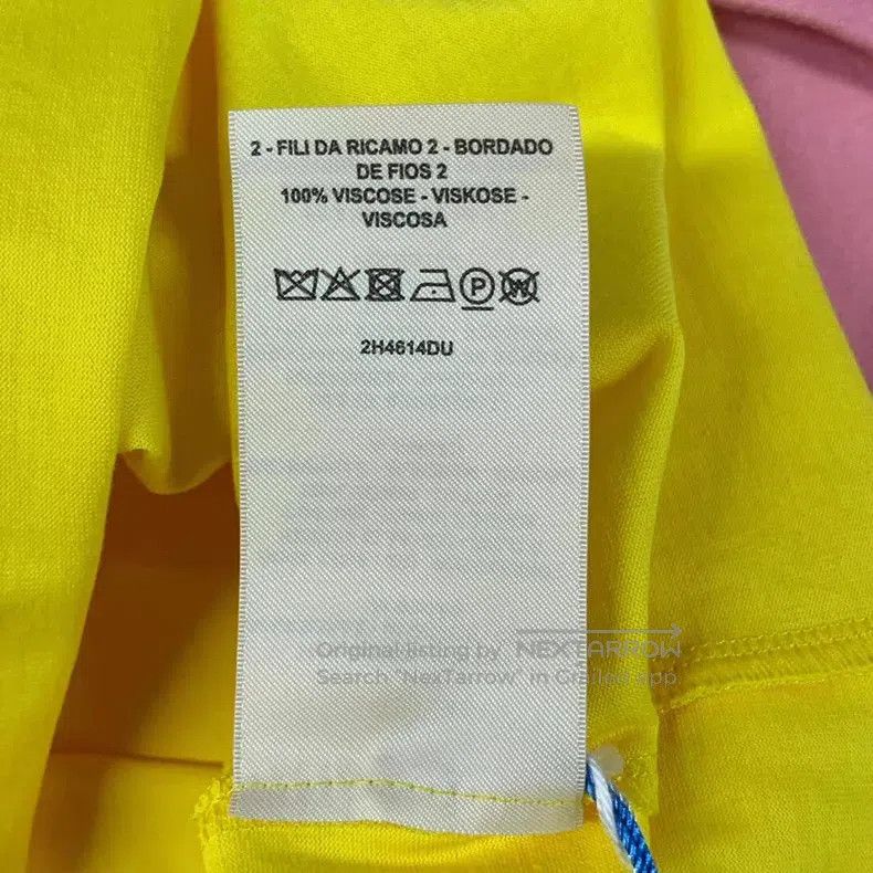 Hermes Hermes Cotton short sleeve, yellow Size M / US 6-8 / IT 42-44 - 6 Thumbnail