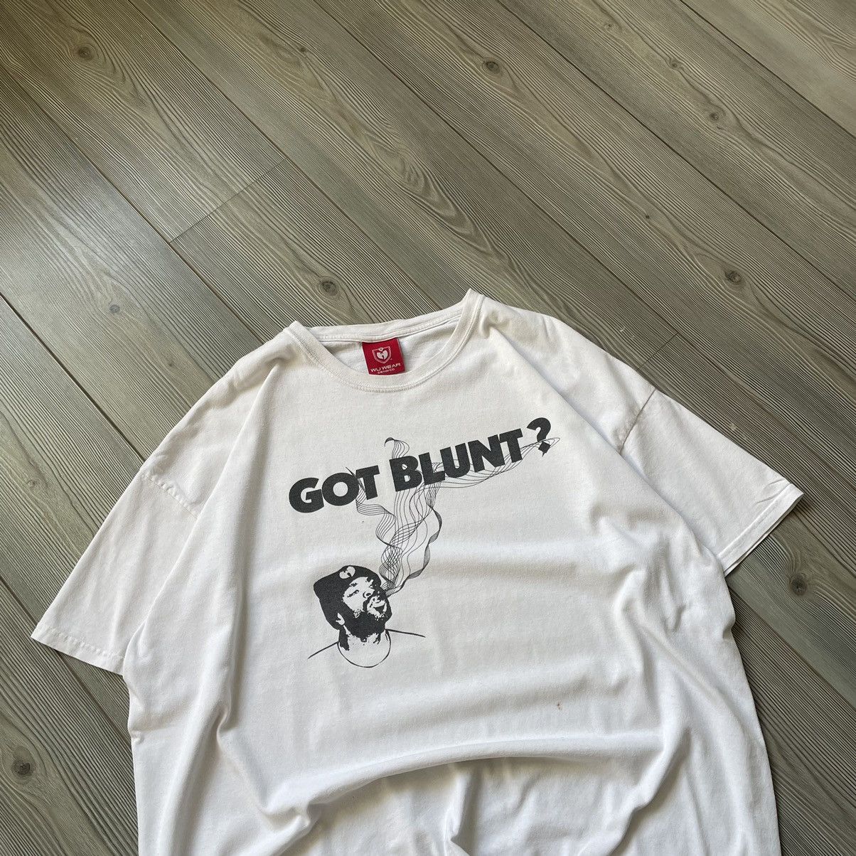 Vintage × Wu-Tang Clan Vintage Wu Wear Wu Tang Clan “ Got Blunt?” T Shirt Size US XXL / EU 58 / 5 - 4 Thumbnail