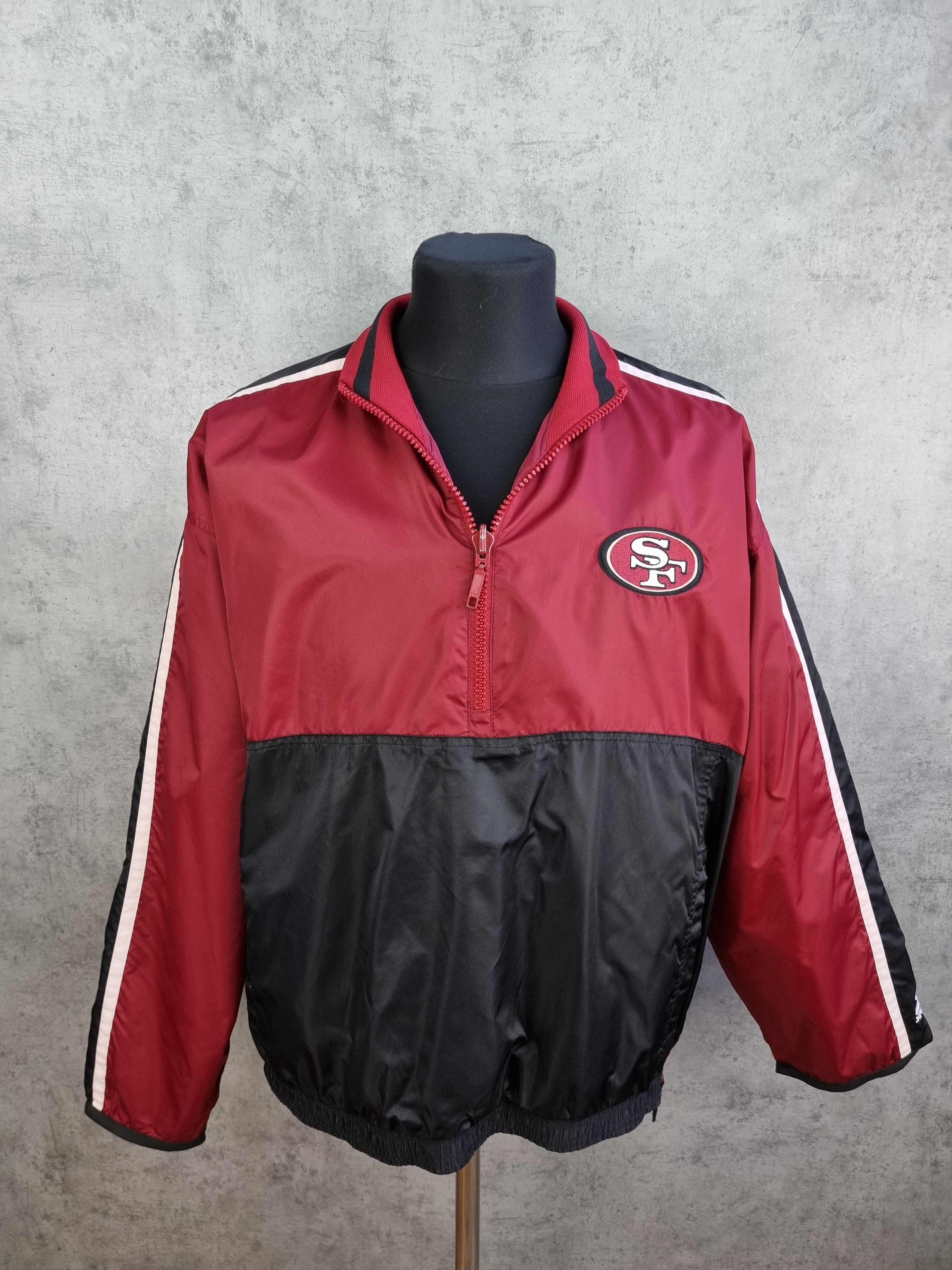 NFL × Starter × Vintage 2 sided San Francisco NFL Starter Team Line Anorak Size US XL / EU 56 / 4 - 5 Thumbnail