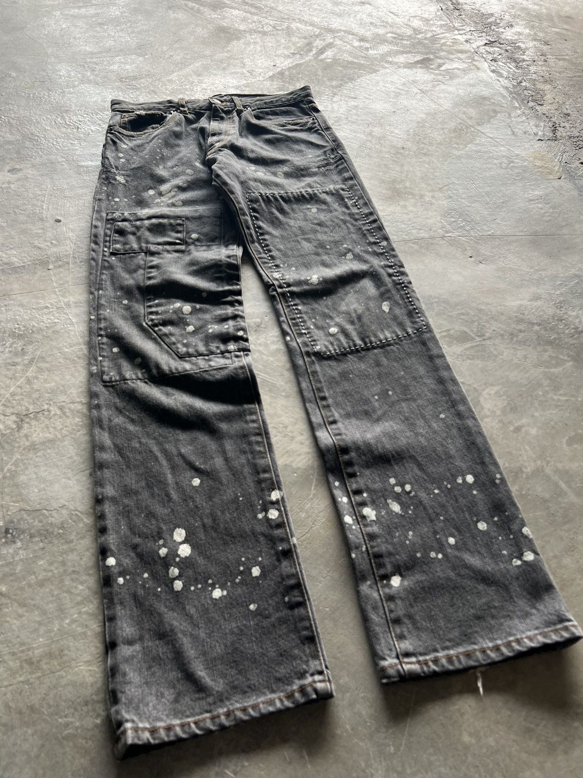 Hysteric Glamour × If Six Was Nine super sick splatter patchwork double knee style japanese Size US 30 / EU 46 - 10 Thumbnail