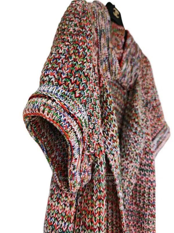 Chanel Chanel Multicolor Wool Short Cardigan for Women . Size L / US 10 / IT 46 - 7 Thumbnail