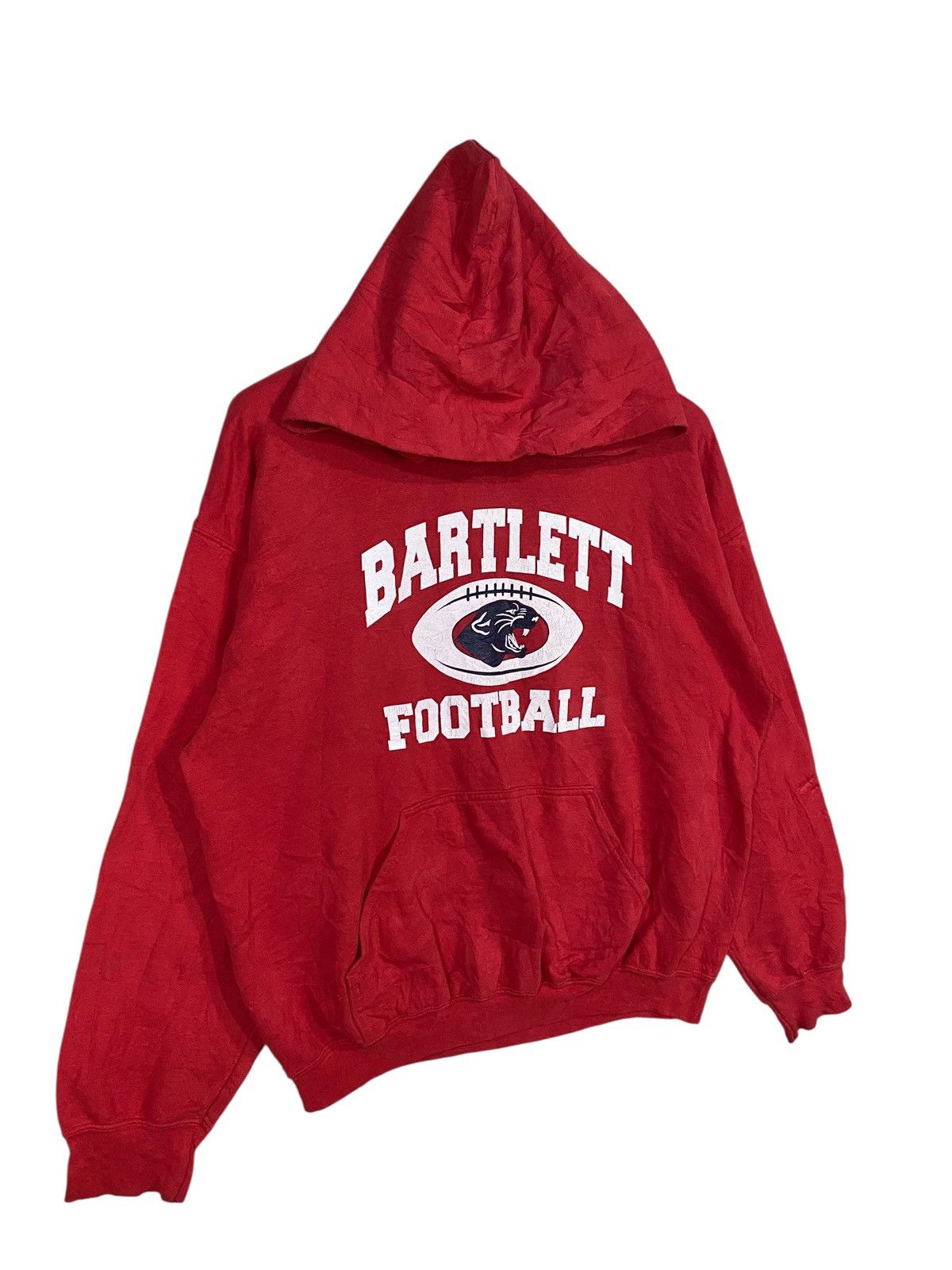 American Edition Vintage Y2K red bartlett high school football hoodie Size US L / EU 52-54 / 3 - 2 Thumbnail