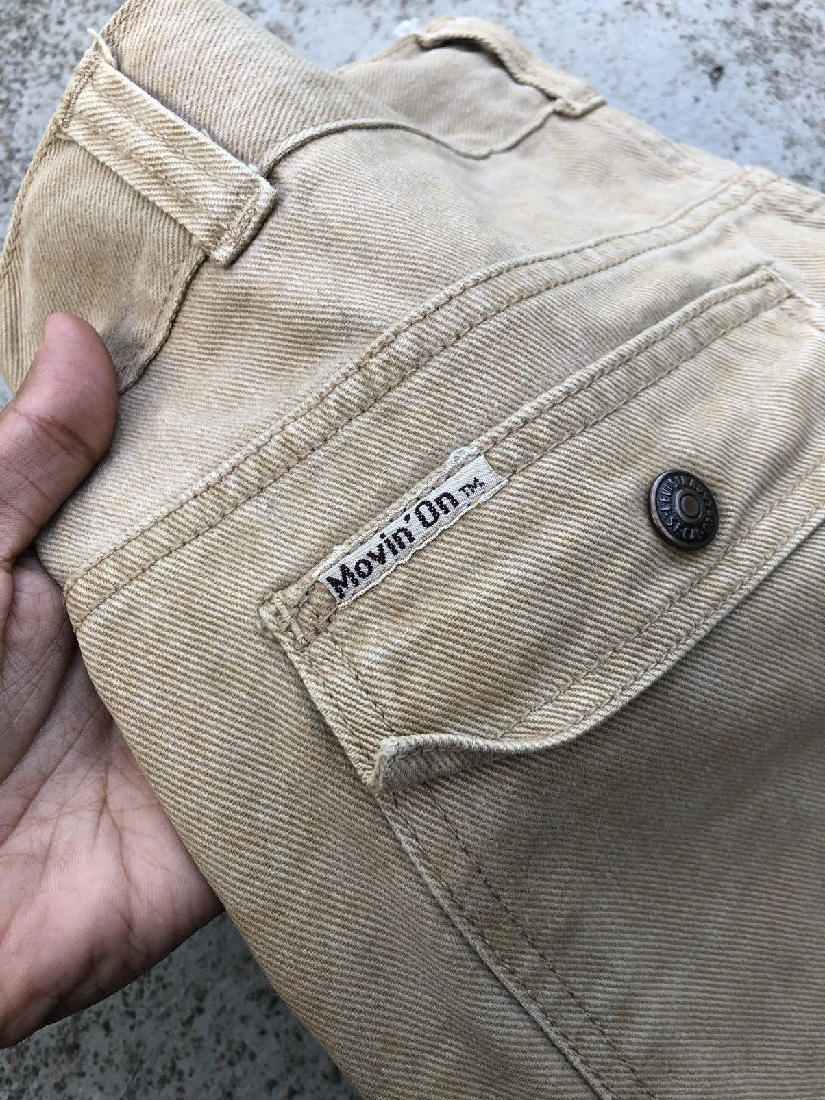 Levi's VINTAGE LEVIS MOVIN ON BUSHPANT Size US 33 - 10 Thumbnail