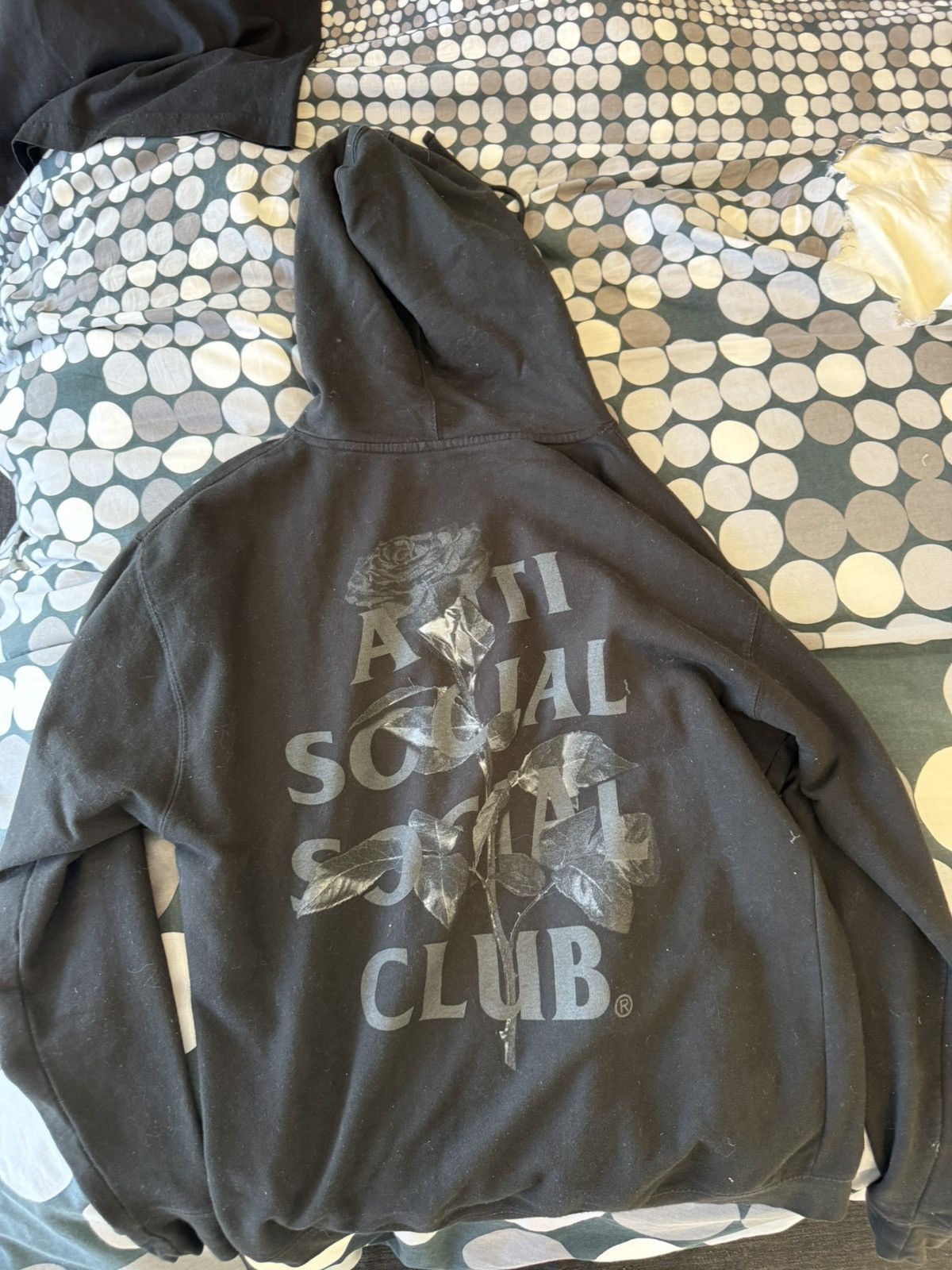 Anti Social Social Club Anti social social club black rose hoodie Size US L / EU 52-54 / 3 - 1 Thumbnail