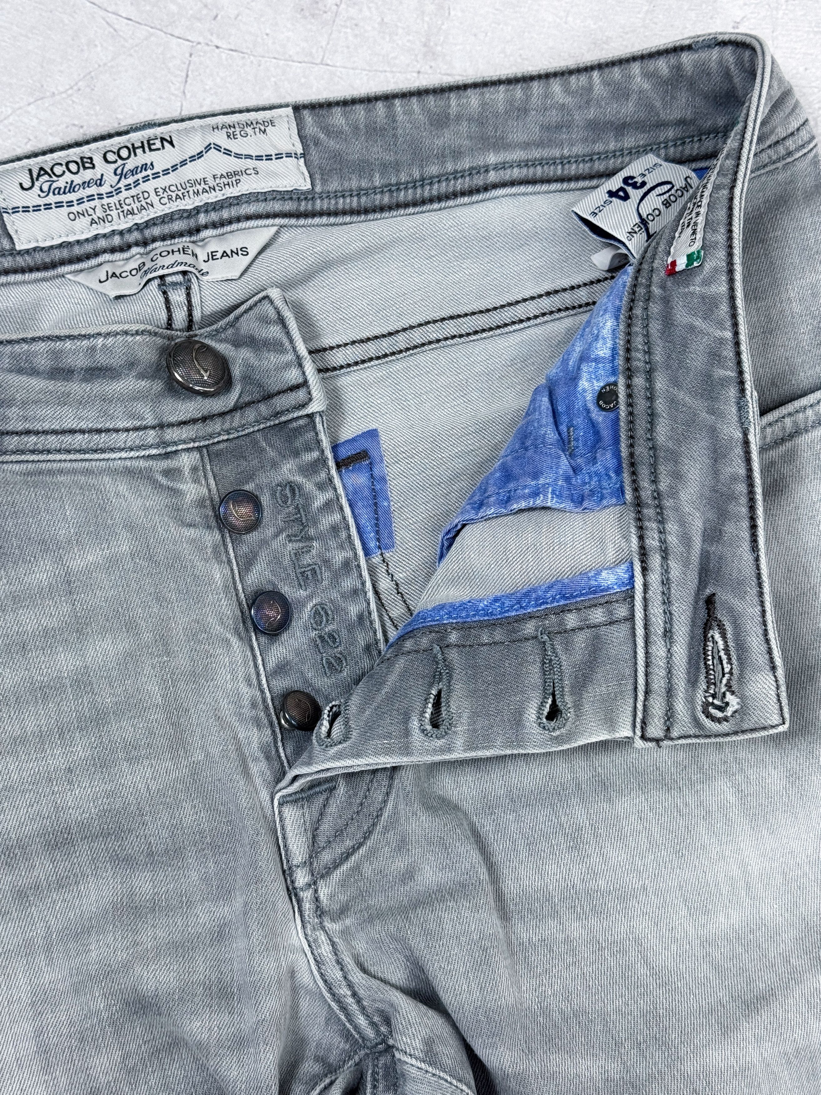 Jacob Cohen Jacob Cohen Denim Pants Style 622 Jeans W34 x L30 Size US 34 / EU 50 - 6 Thumbnail