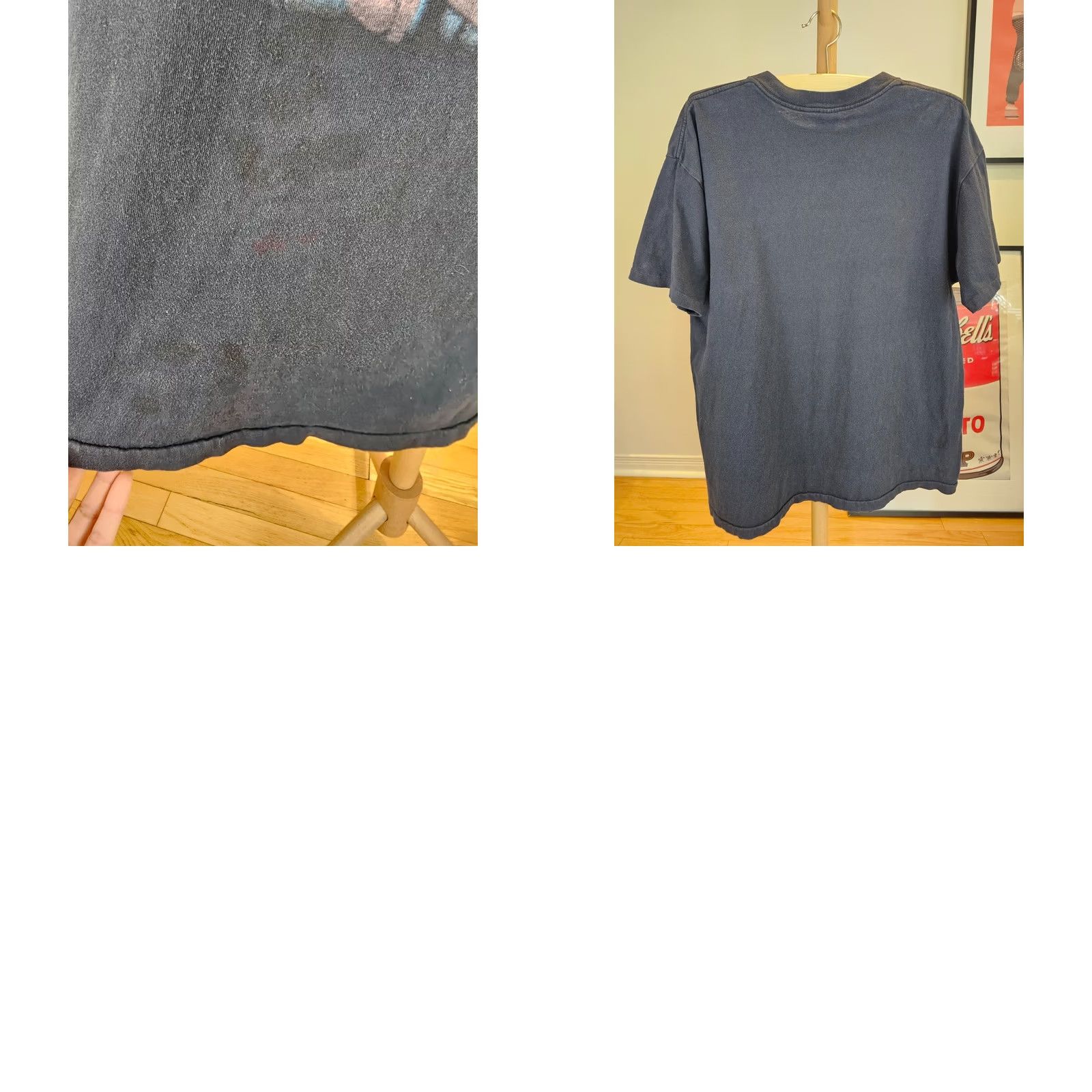 Vintage VINTAGE WCW NWO WOLFPACK STING WRESTLING BLACK SINGLE STITCH T-SHIRT SZ XL Size US L / EU 52-54 / 3 - 8 Thumbnail
