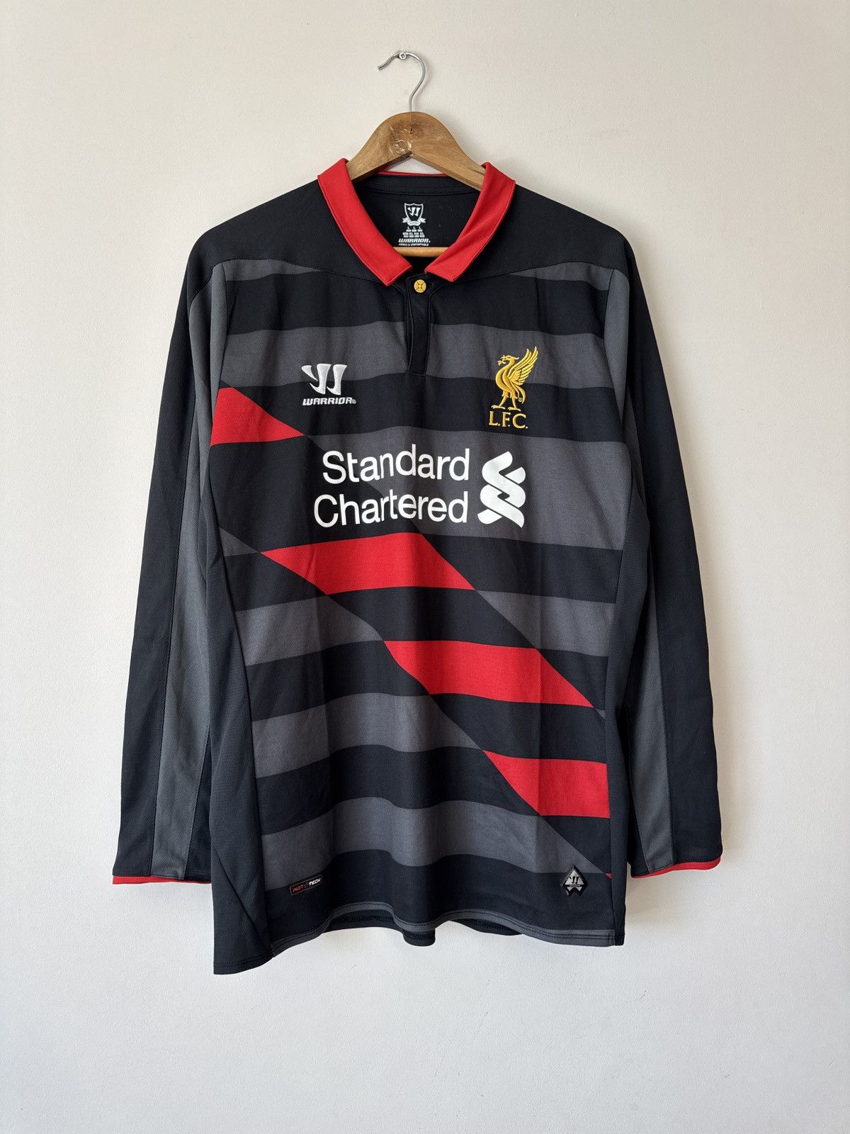 Warrior Liverpool 2014-2015 Third Soccer Longsleeve Jersey Shirt Kit Size US L / EU 52-54 / 3 - 1 Thumbnail