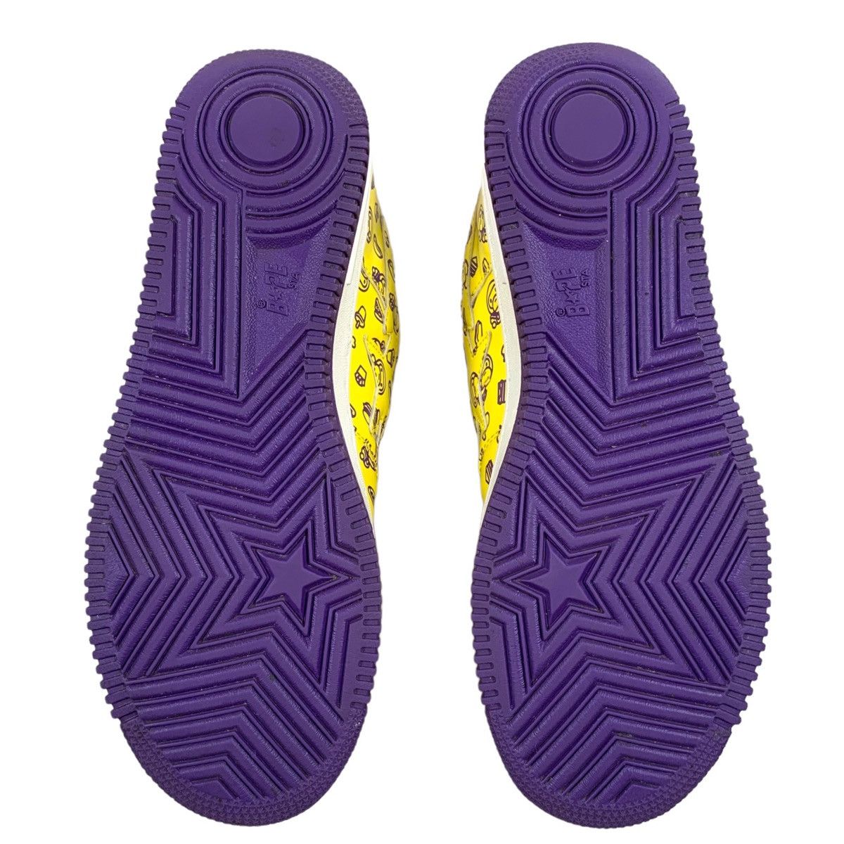 Bape Vintage A Bathing Ape Bape Yellow & Purple Junk Food Sneaker Size US 10.5 / EU 43-44 - 9 Thumbnail