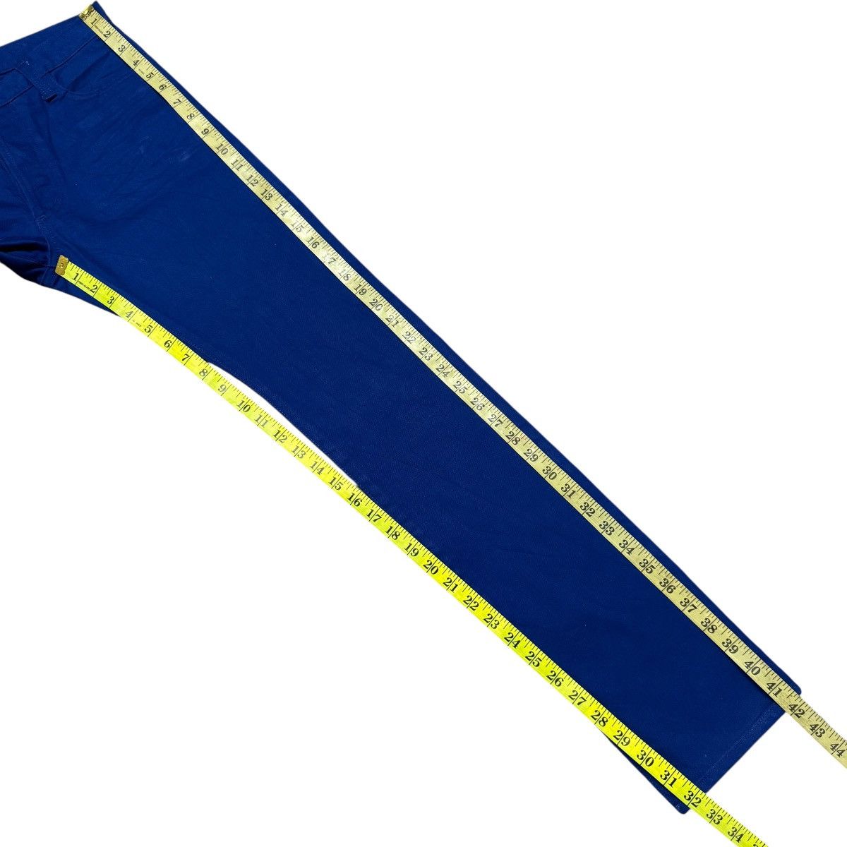 READYMADE S'exprimer Royal Blue Denim Jeans By YUTA READYMADE Size US 29 - 21 Thumbnail