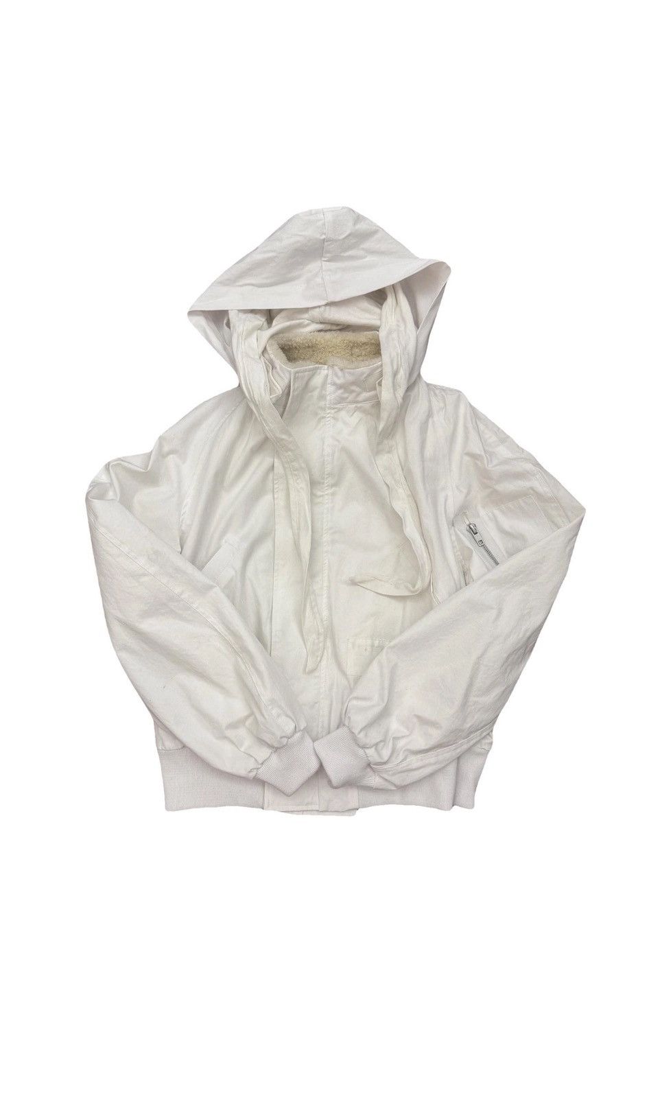 ALEXANDER DIGENOVA White Hooded Lakota Jacket Size US S / EU 44-46 / 1 - 1 Thumbnail