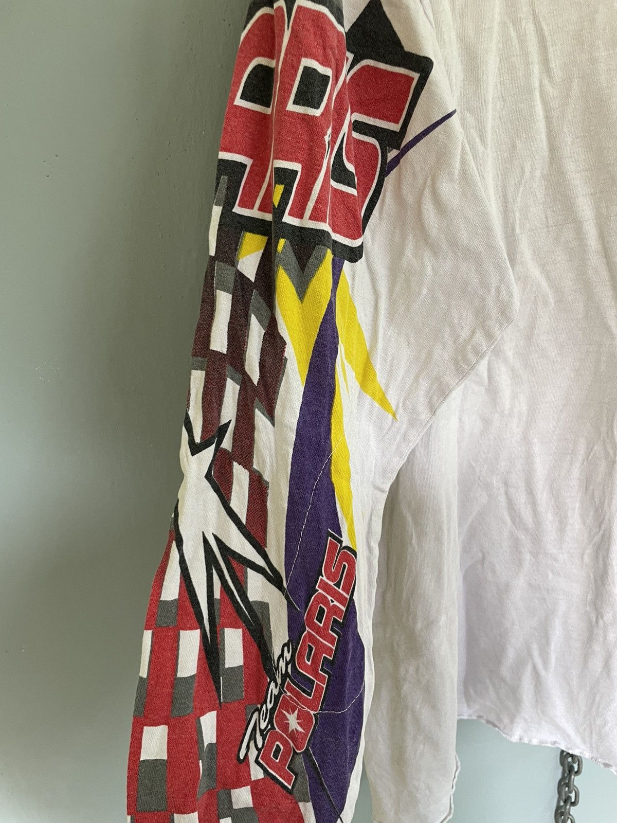 Vintage Vintage Team Polaris Racing motocross jersey Size US XL / EU 56 / 4 - 4 Thumbnail
