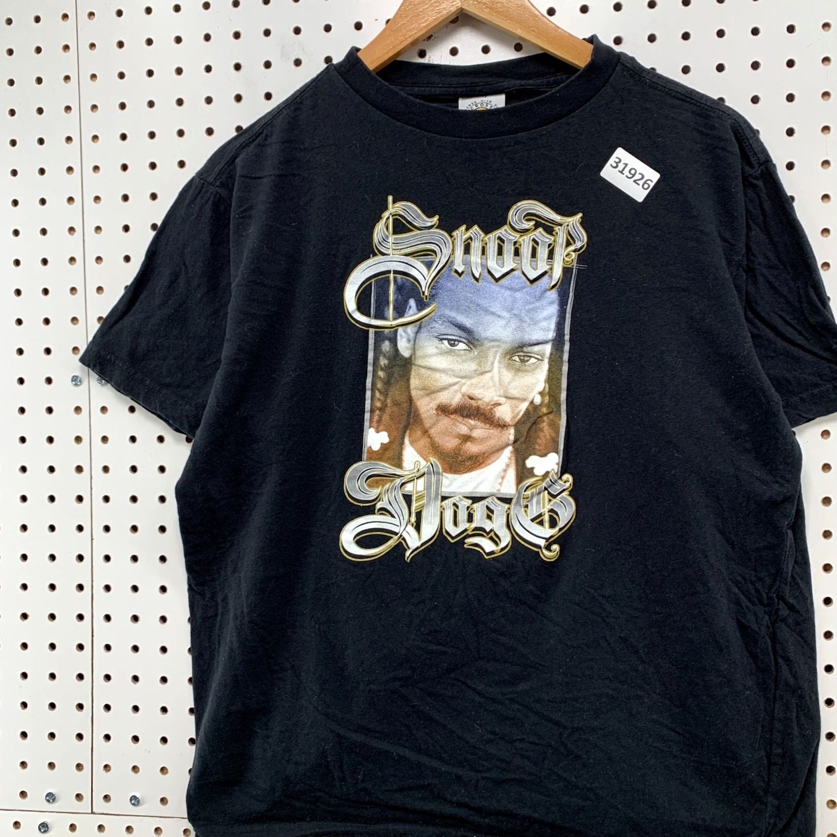 Vintage VINTAGE Cross Colours Shirt Black Mens Medium Rap Snoop Dogg 20x24.5 Fits Size US M / EU 48-50 / 2 - 3 Thumbnail