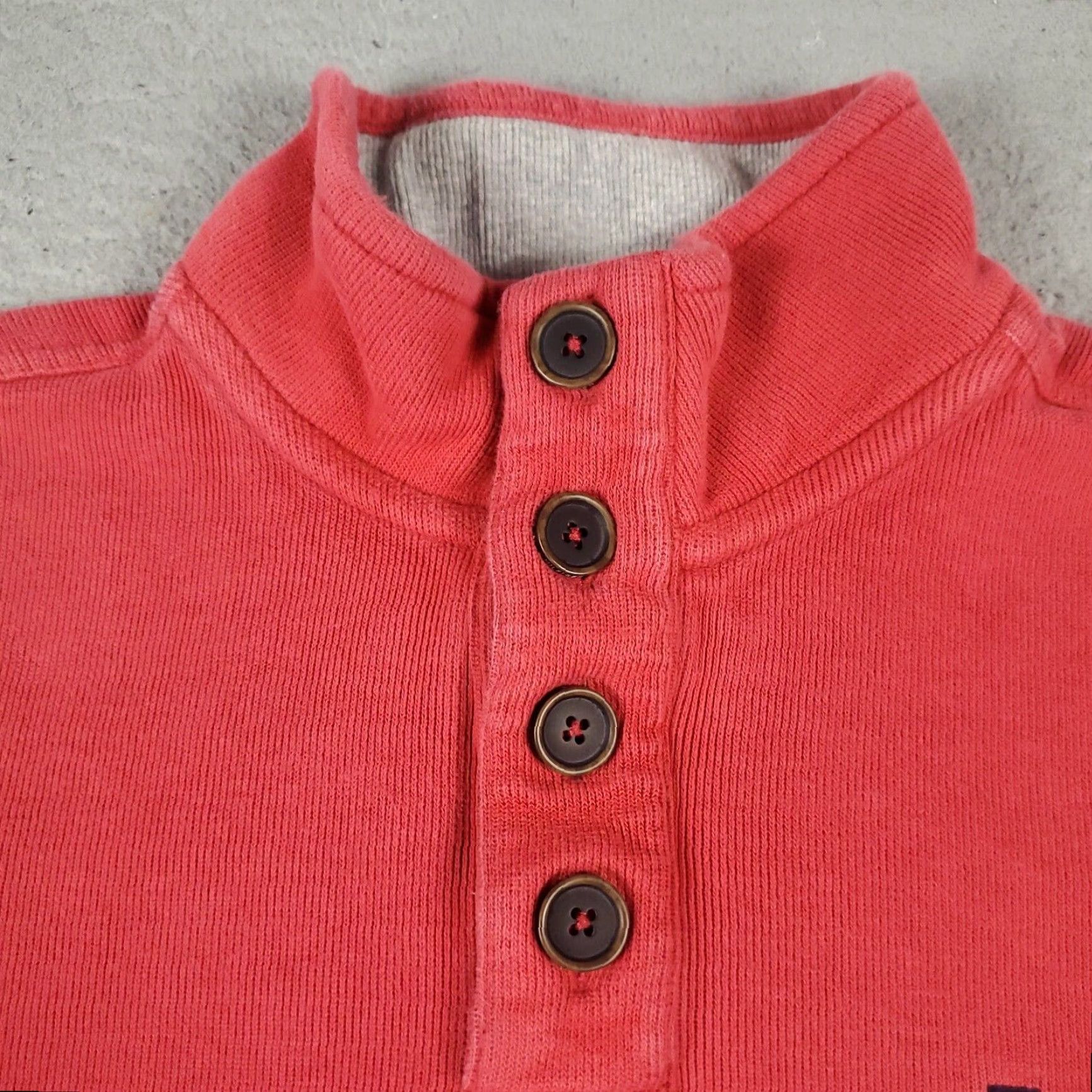 Tommy Hilfiger Mens Sweater Tommy Hilfiger Large Red Casual Pullover Sweatshirt Size US L / EU 52-54 / 3 - 3 Thumbnail