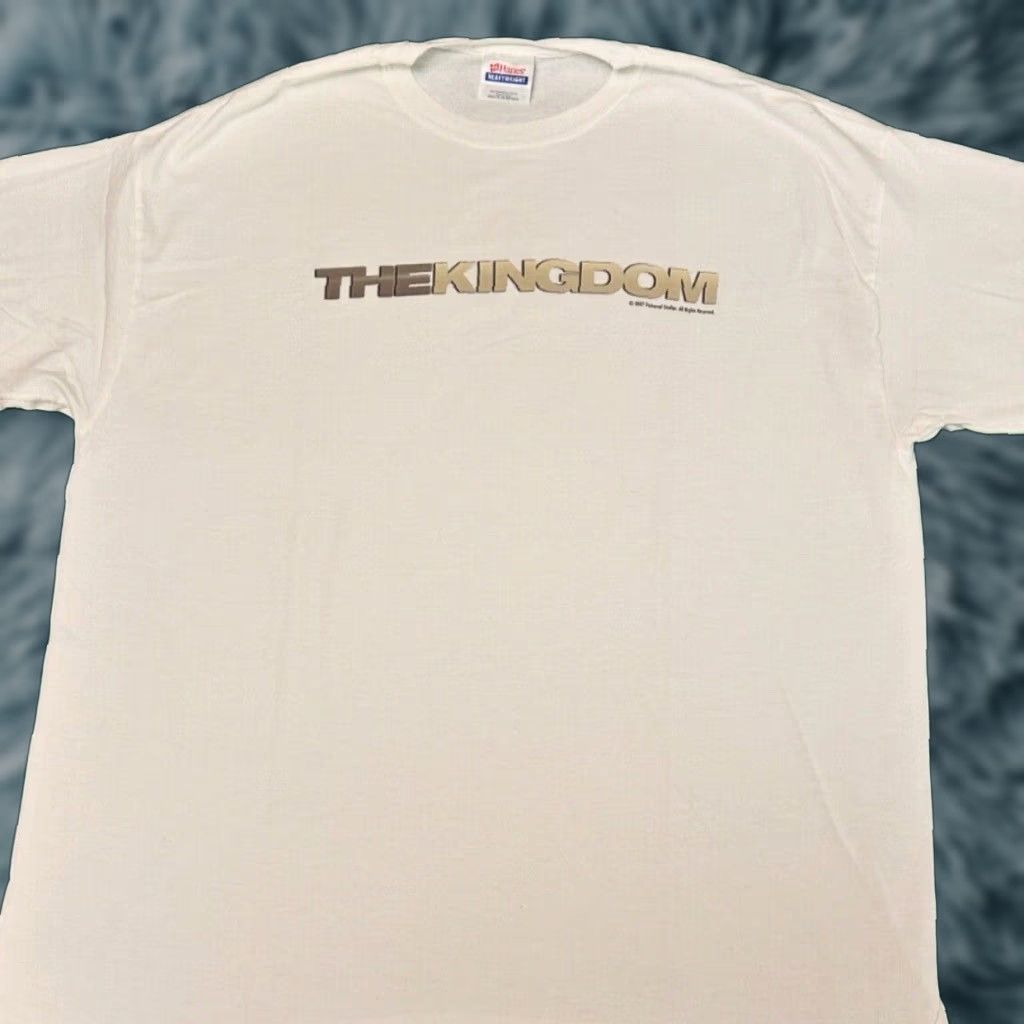 Vintage VINTAGE The Kingdom Movie Promo 2007 Jamie Foxx Universal VTG Shirt Mens XL White Short Sleeve T-Shirt Size US XL / EU 56 / 4 - 1 Thumbnail