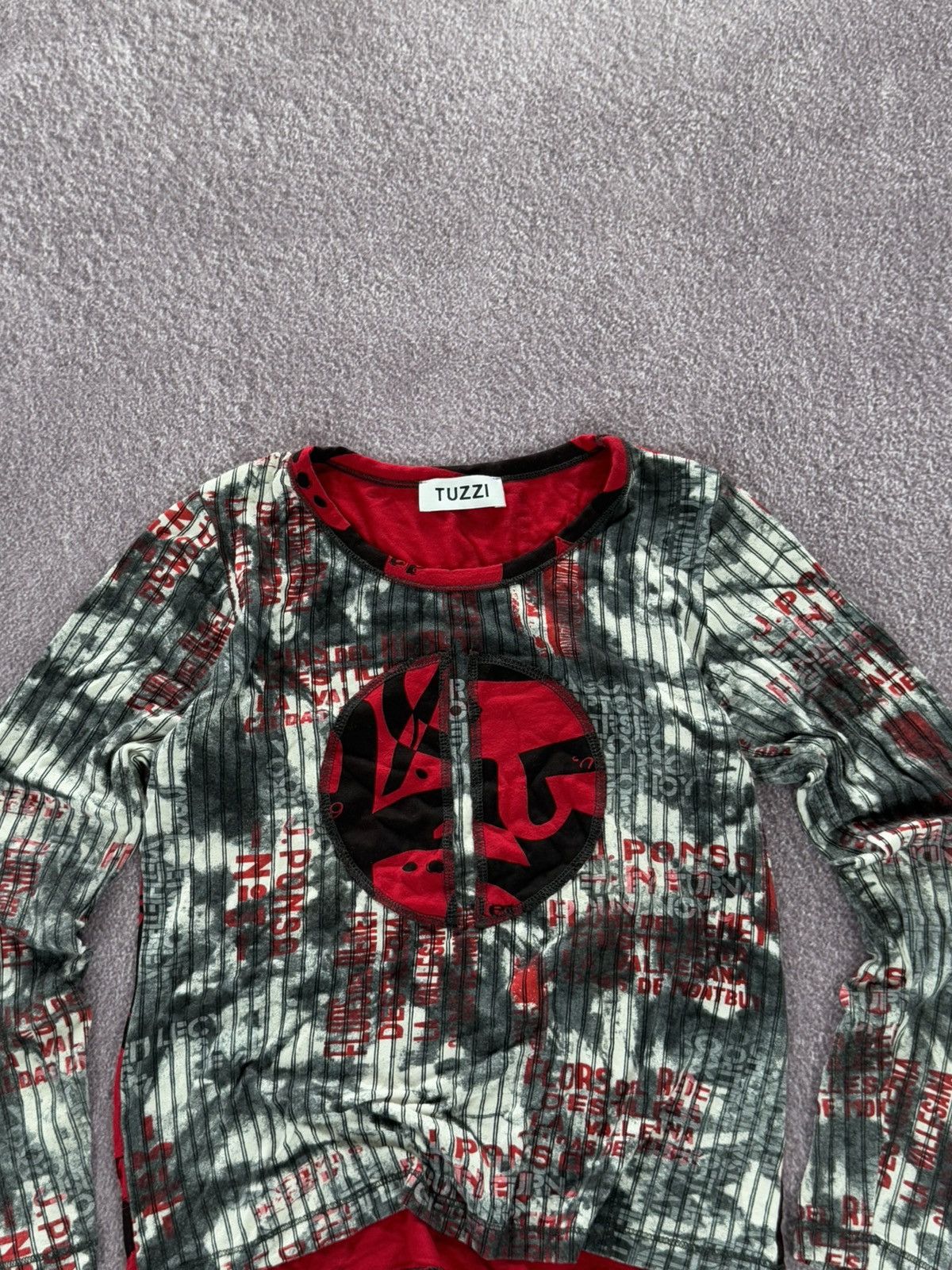Hysteric Glamour Vintage Hysteric Glamour Style 00s Long Sleeve Top Size M / US 6-8 / IT 42-44 - 2 Thumbnail