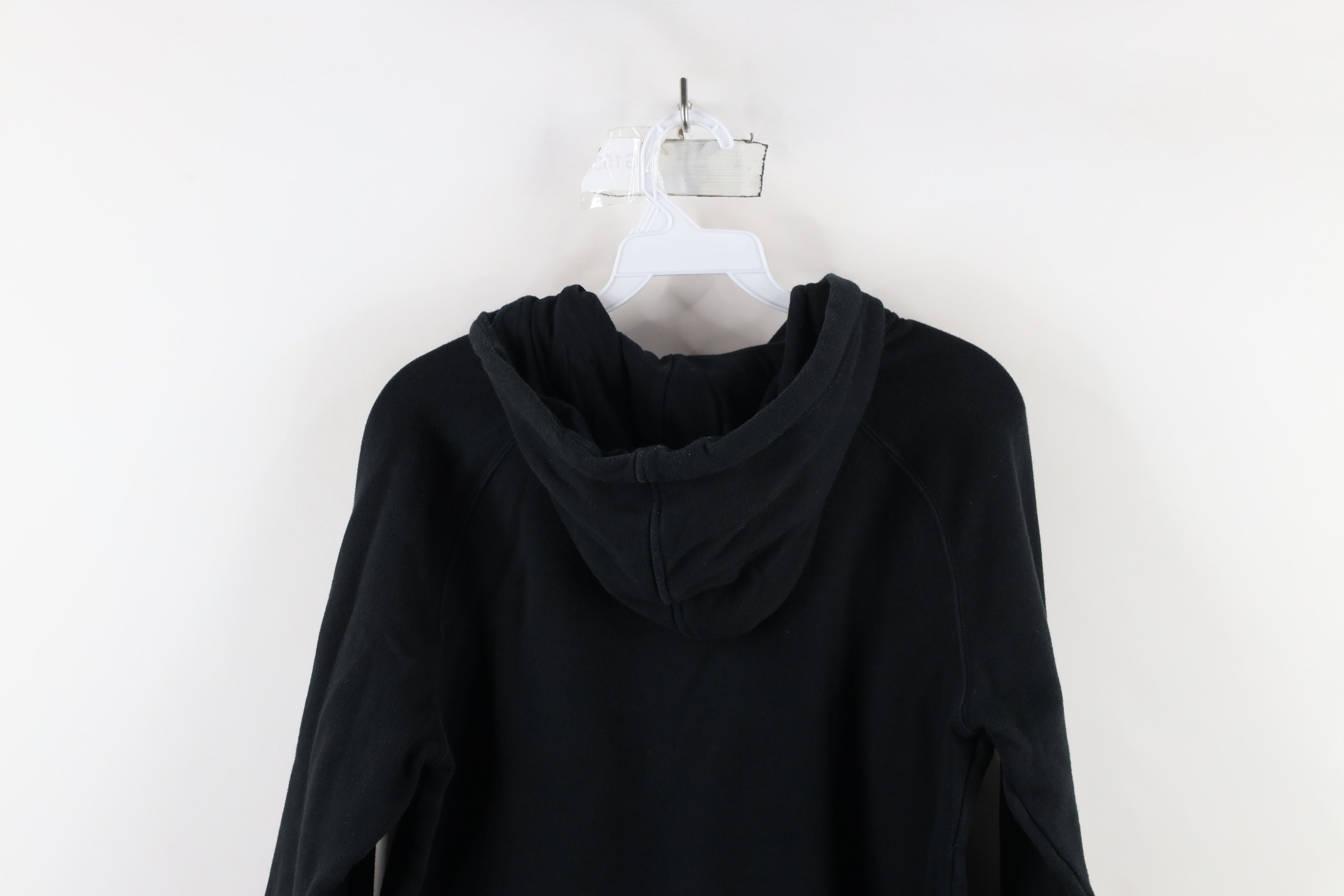 New Balance × Vintage Vintage Y2K New Balance Monogram Hoodie Sweatshirt Black Size M / US 6-8 / IT 42-44 - 10 Thumbnail