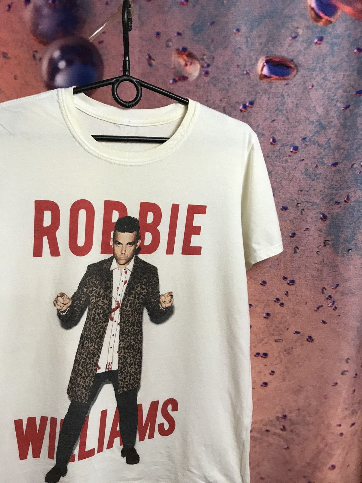 Band Tees × Vintage Robbie Williams band streetwear tee Size US M / EU 48-50 / 2 - 1 Thumbnail
