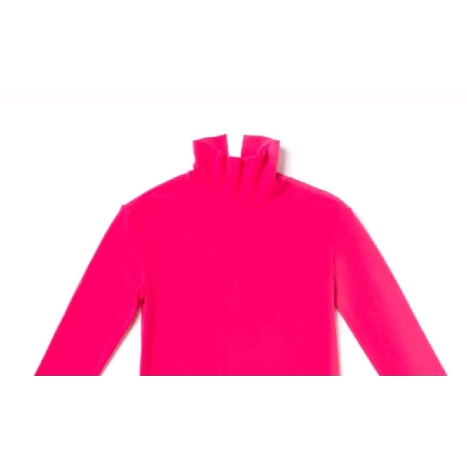 Other BURU Women's Turtleneck Side Zip Mini Raspberry Dress XS Size XS / US 0-2 / IT 36-38 - 5 Thumbnail