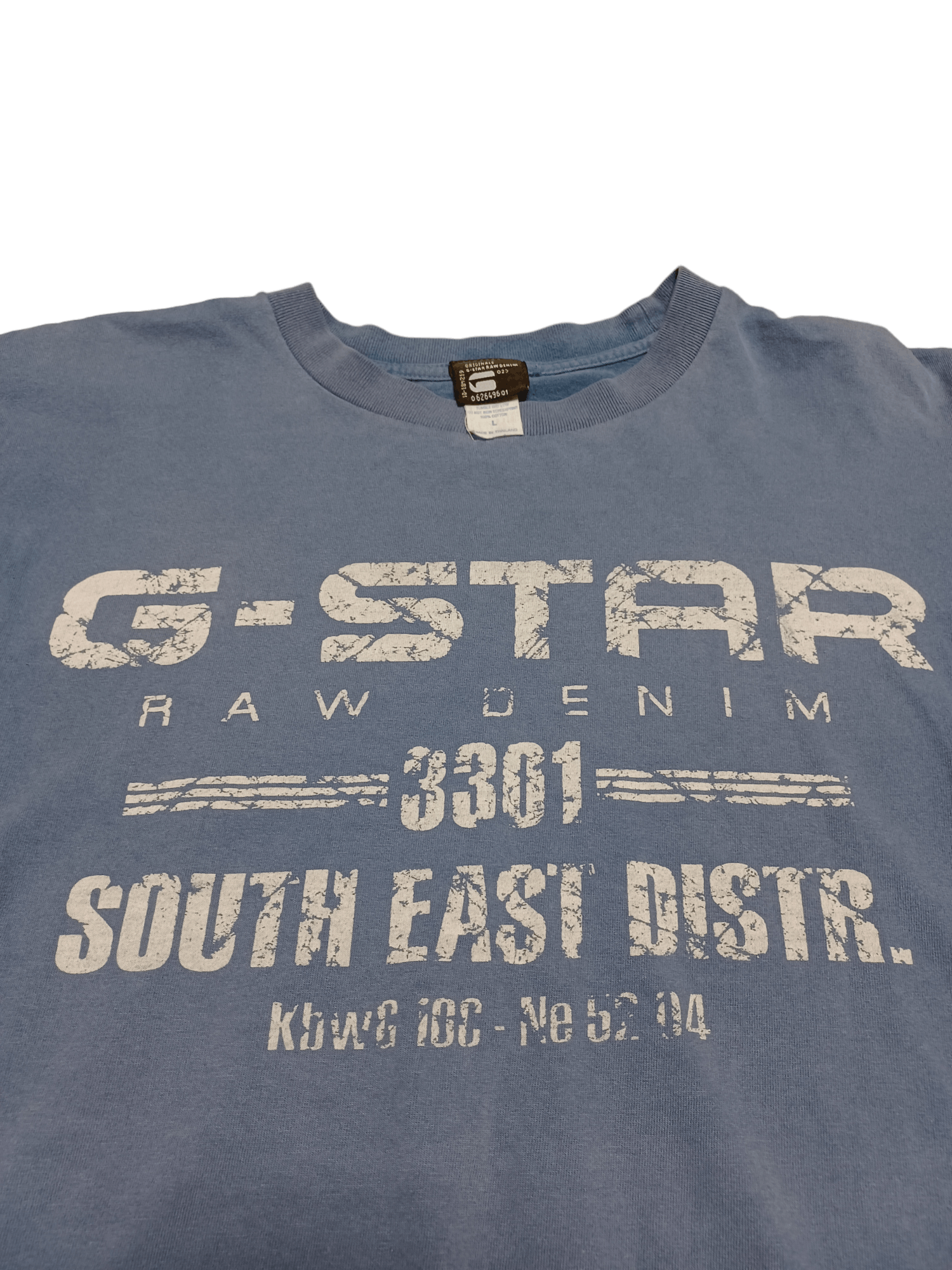 G-Star G STAR RAW 3301 VINTAGE 90S BIGLOGO BOXY TEE AVANTGARDE Size US L / EU 52-54 / 3 - 2 Thumbnail
