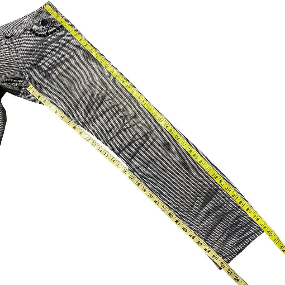 semanticdesign Semantic Design Houndstooth Skull Clawmark Jeans Size US 30 / EU 46 - 16 Thumbnail