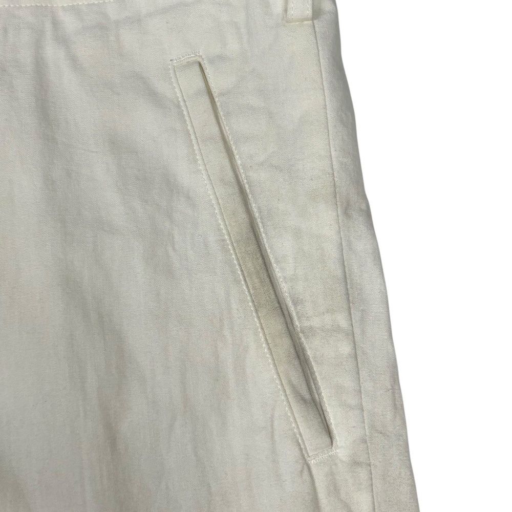 Yohji Yamamoto Yohji Yamamoto pour homme 25SSC CAMBAS WHITE PRINTED PANTS Size US 37 - 4 Thumbnail