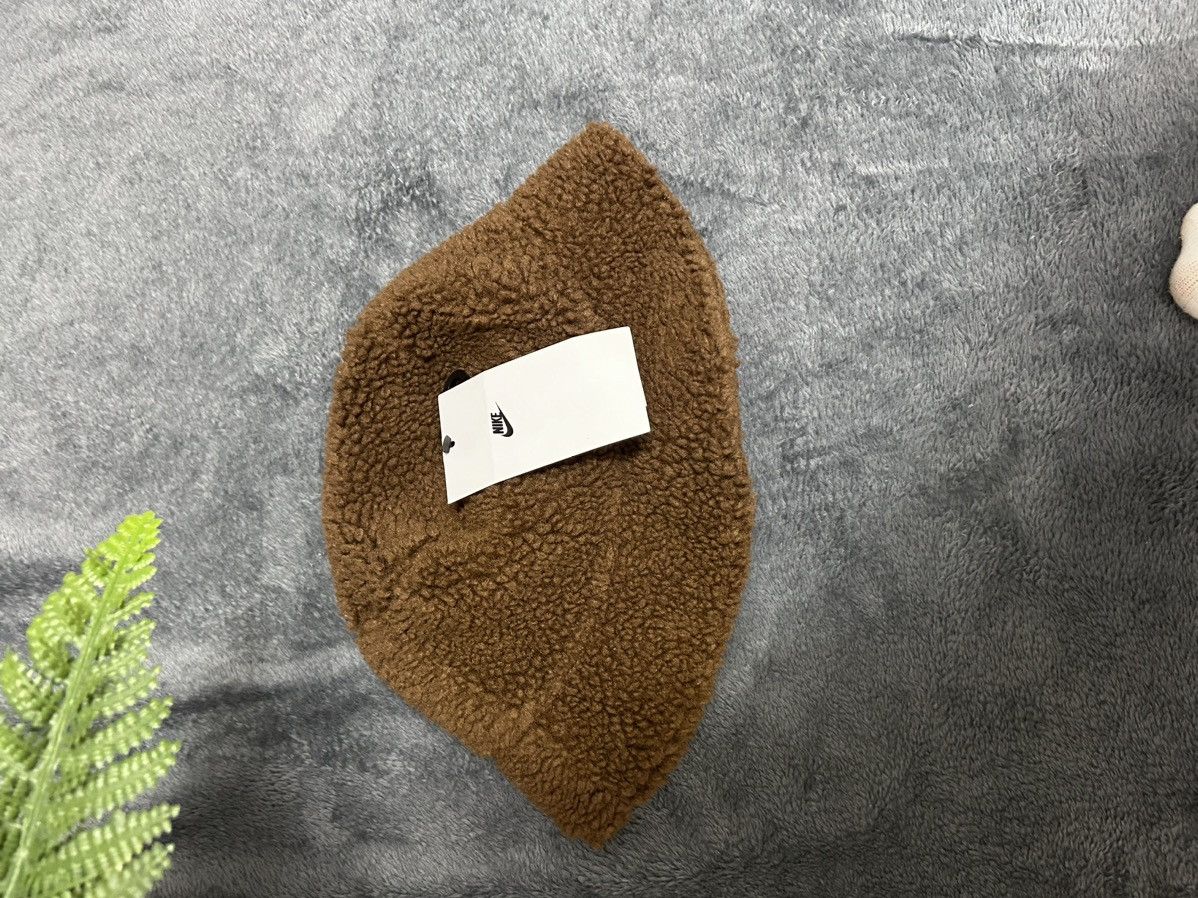 Nike 90s Vintage Nike Fleece Hat Teddy Panama Rare Streetwear Size ONE SIZE - 4 Thumbnail