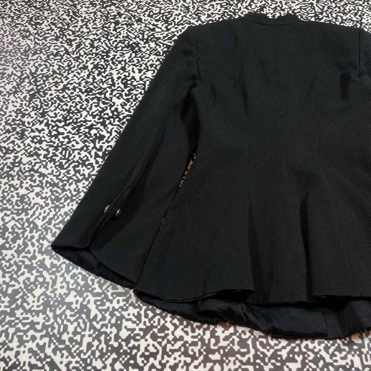 Giorgio Armani Vintage 90s Giorgio Armani Luxury Flared Napoleon Blazer Size M / US 6-8 / IT 42-44 - 15 Thumbnail