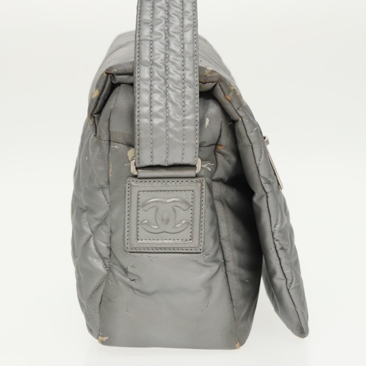 Chanel CHANEL Coco Cocoon Shoulder Bag Silver CC Size ONE SIZE - 4 Thumbnail