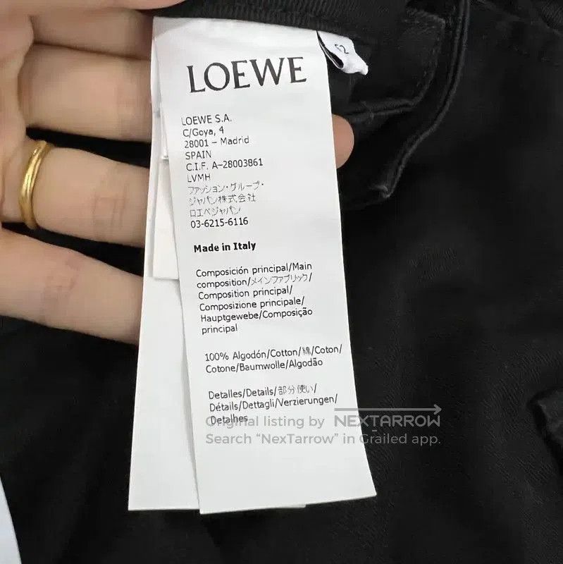 Loewe Loewe Summer Black Cotton Men's Shorts . Size US 30 / EU 46 - 4 Thumbnail