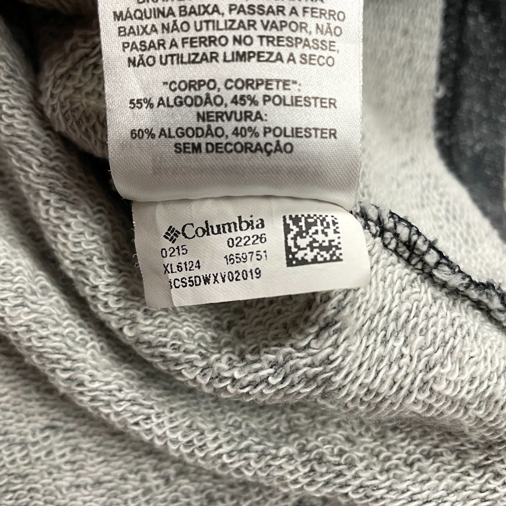 Vintage Columbia Hoodie Womens XS Gray 3/4 Sleeve Pullover Outdoor Casual Knit Sweatshirt Jacket Size XS / US 0-2 / IT 36-38 - 6 Thumbnail
