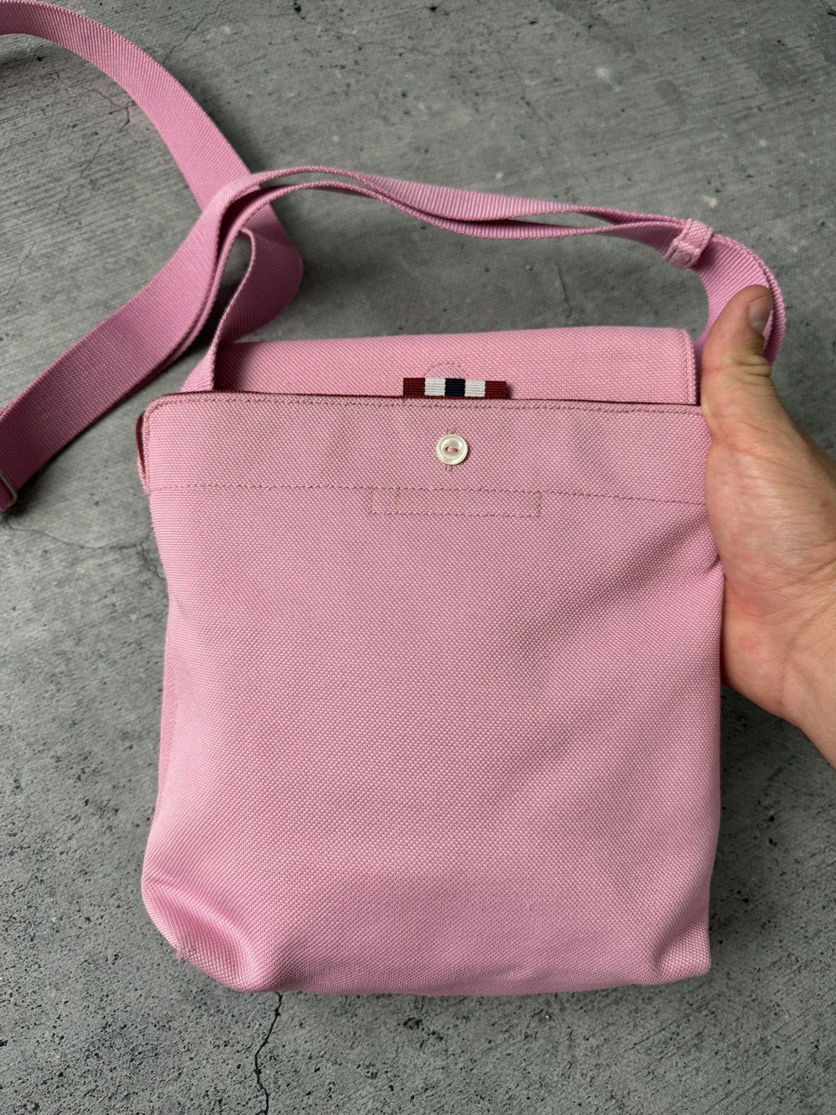 Lacoste Vintage Lacoste Crossbody Bag Pink Size ONE SIZE - 5 Thumbnail