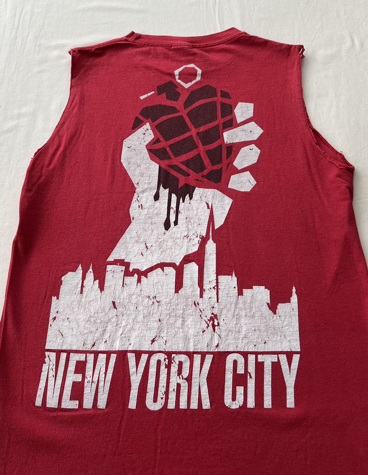 Band Tees Vintage 2000s Green Day American Idiot New York City T-shirt Size US S / EU 44-46 / 1 - 11 Thumbnail