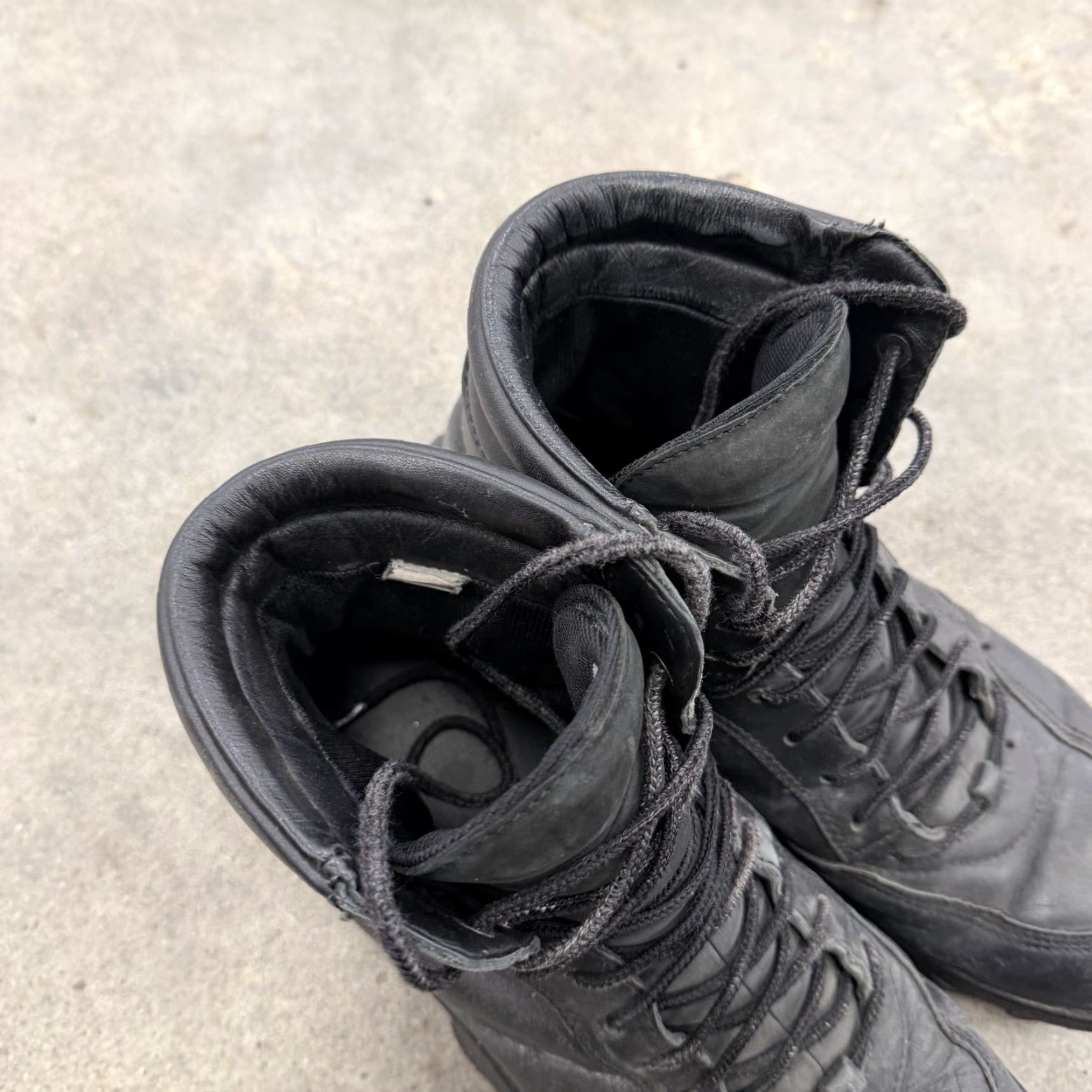 Oakley VINTAGE OAKLEY Assault Tactical Boots Field Combat Black Men Size 10 Boots Mens Black Oakley Field SI Assault - Distressed Combat Tactical Shoes Size US 9 / EU 42 - 3 Thumbnail