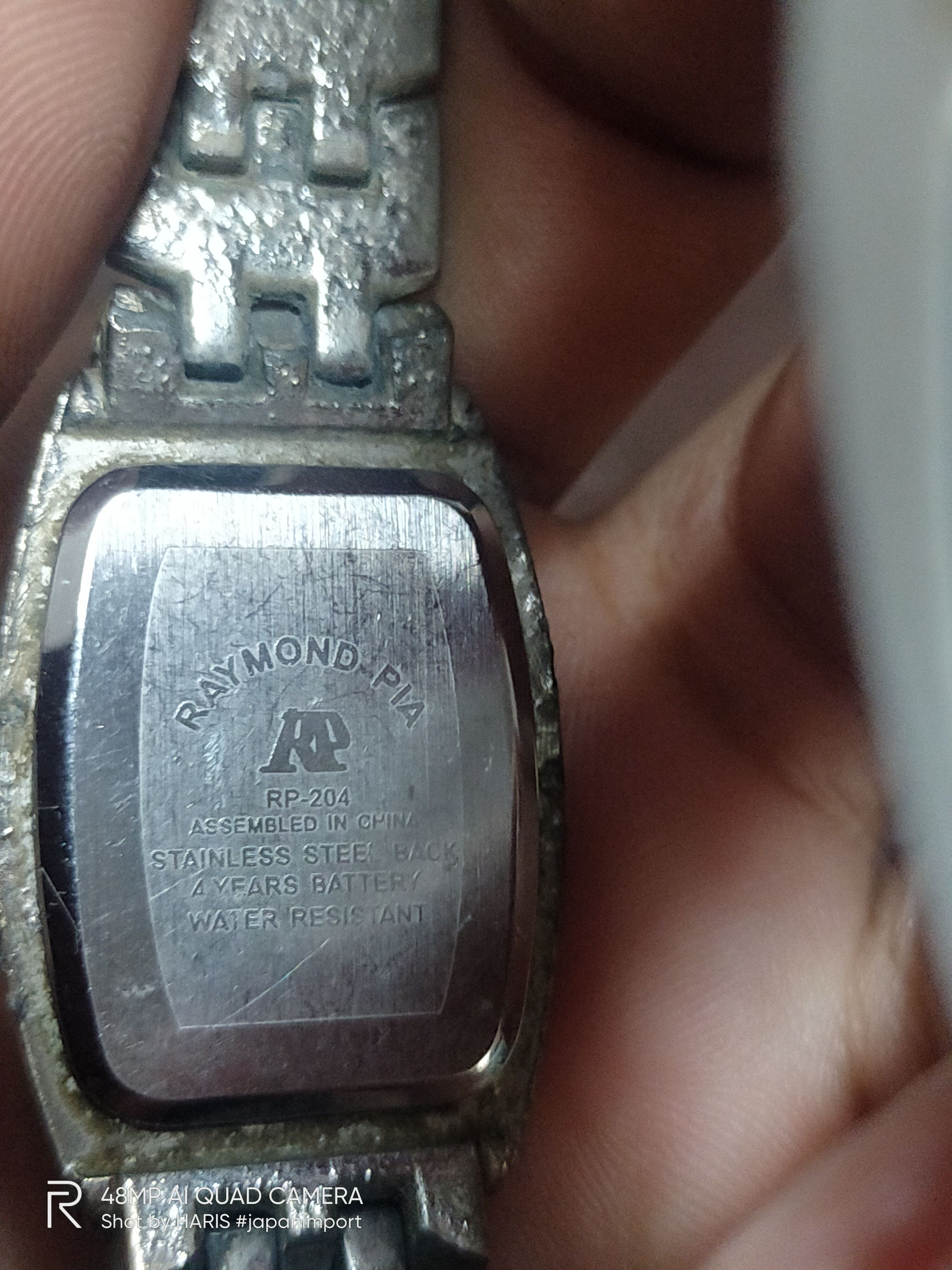 Japanese Brand RAYMOND PIA Vintage Ladies Watch by QUARTZ Japan movement Size ONE SIZE - 3 Thumbnail
