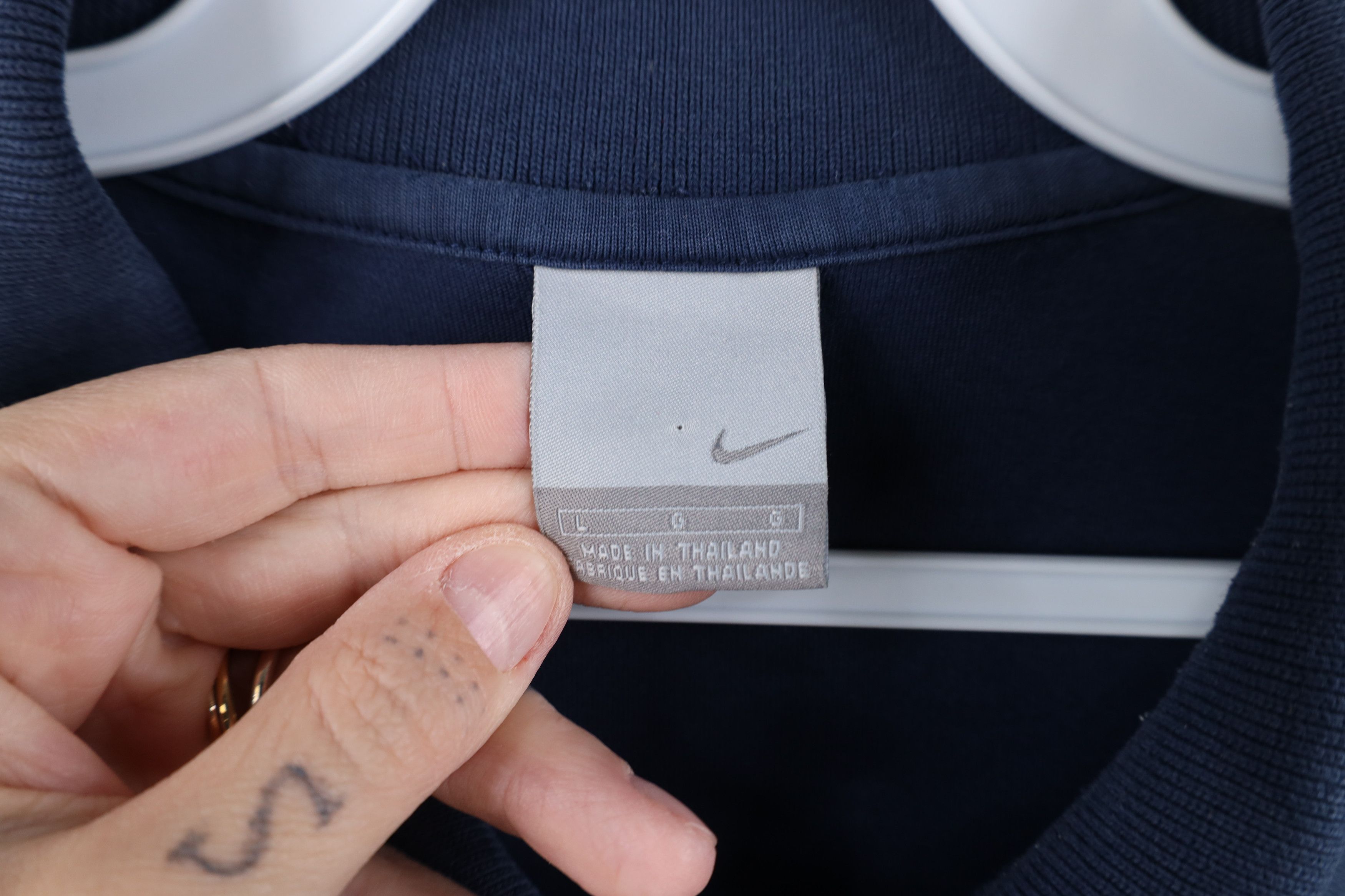Nike Vintage Nike Scott Mini Swoosh University of Michigan Polo Size US L / EU 52-54 / 3 - 8 Thumbnail
