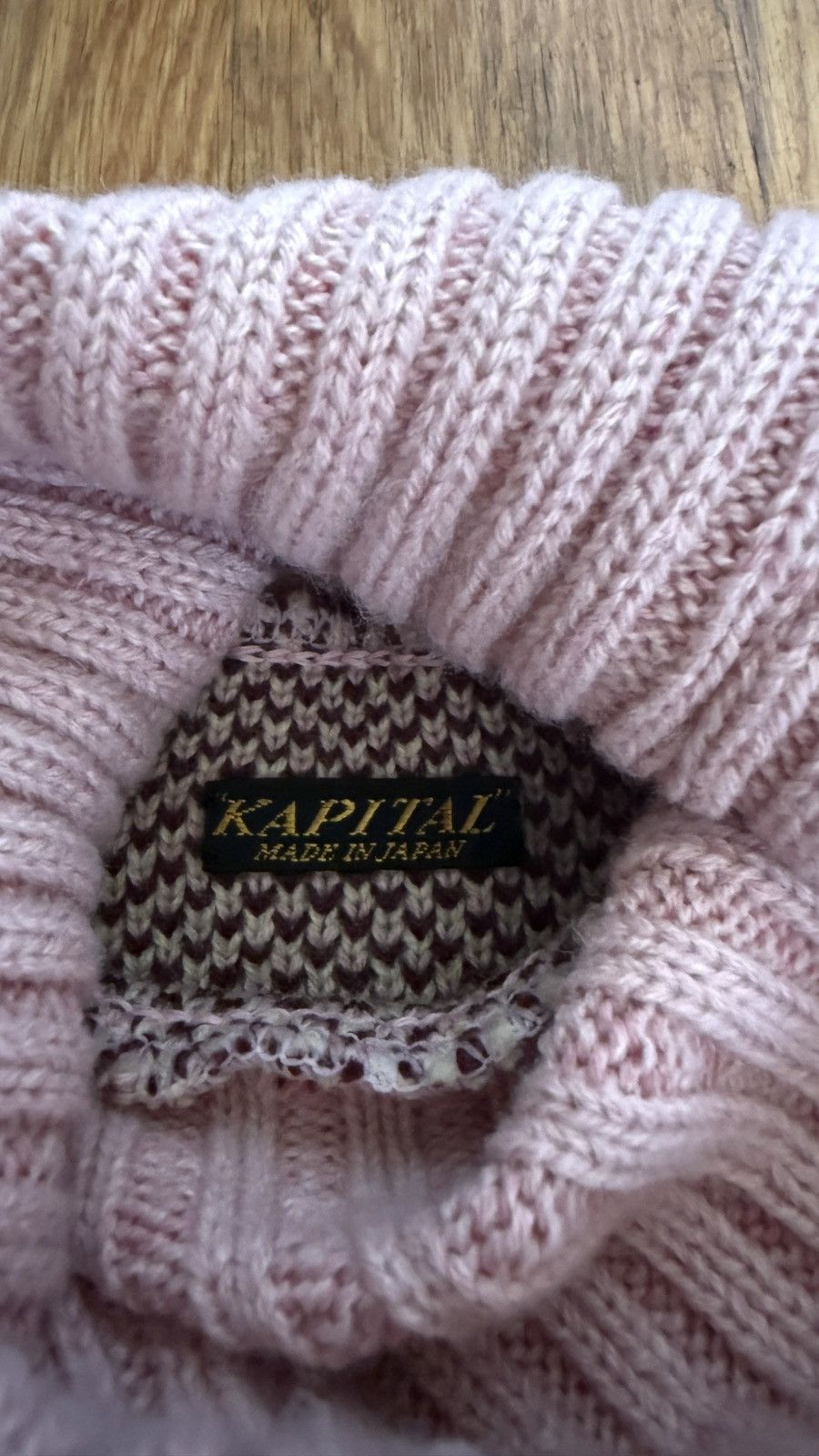 Kapital KAPITAL 5G ECO KNIT KONA BEAN STRIP HIGH NECK SWEATER Size US L / EU 52-54 / 3 - 6 Thumbnail