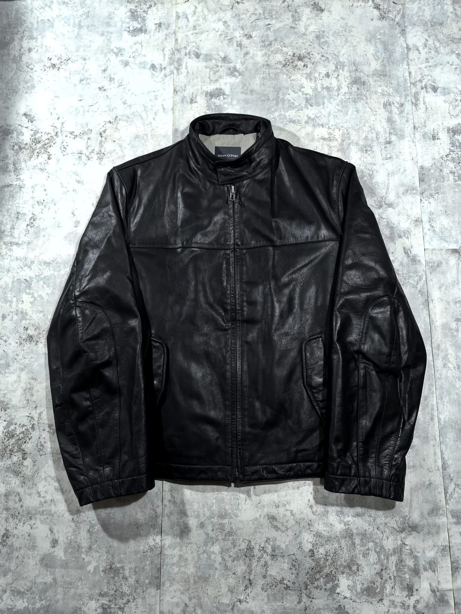 14th Addiction oversize bomber moto real leather jacket Size US XL / EU 56 / 4 - 2 Thumbnail